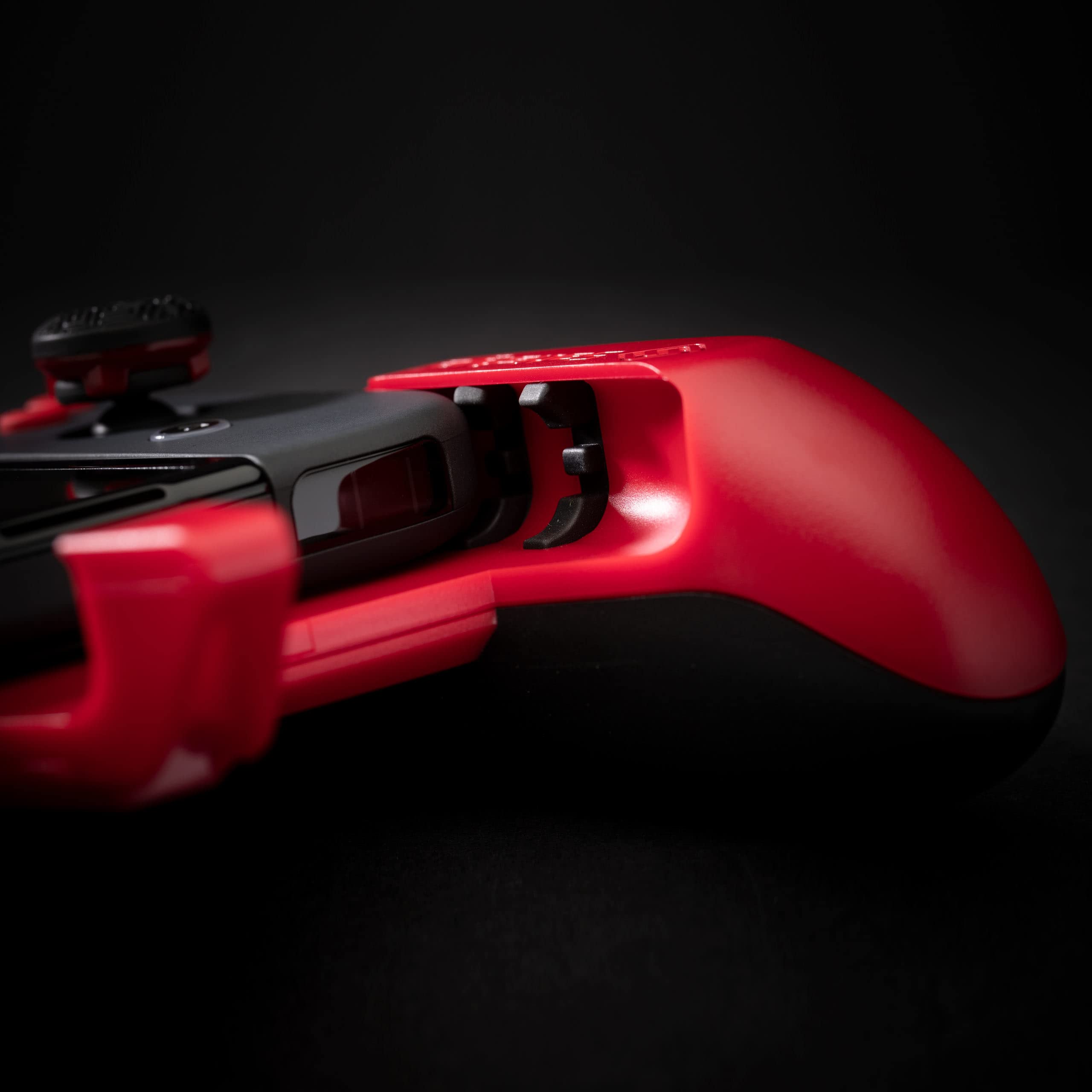 Satisfye ZenGrip Pro Gen 3 OLED Slim Bundle - Diablo Red Nintendo Switch Accessories Set with Pro Grip & Slim Case | Perfect for Gaming On-The-Go & Travel Protection
