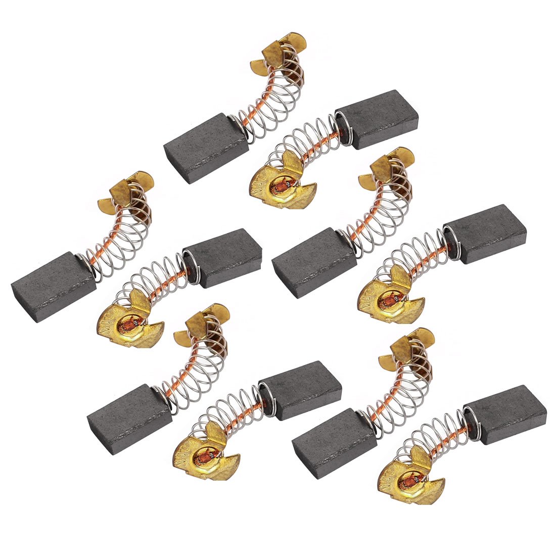 5 Pairs Carbon Brushes for Electric Drill Motor Rotary Power Tool - 5x11x15mm Replacement Accessories - Perfect for DIY, Woodworking, and Home Repair Projects
