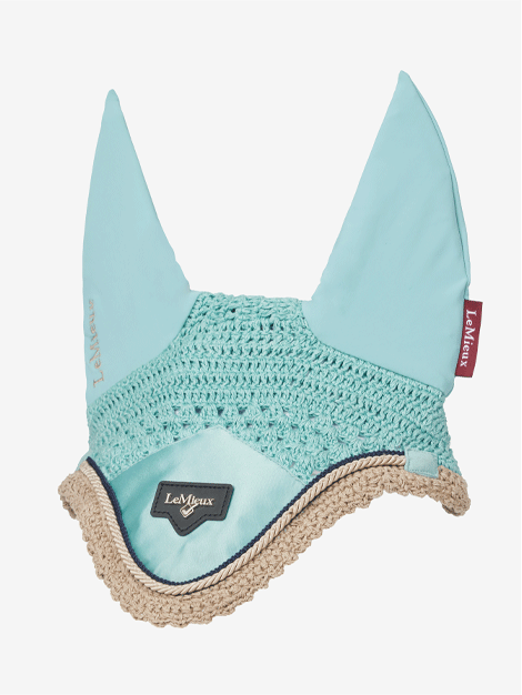 Le Mieux Loire Fly Hood for Horses - Breathable UV Protection Fly Mask with Ears - Perfect for Riding, Training, and Pasture Use