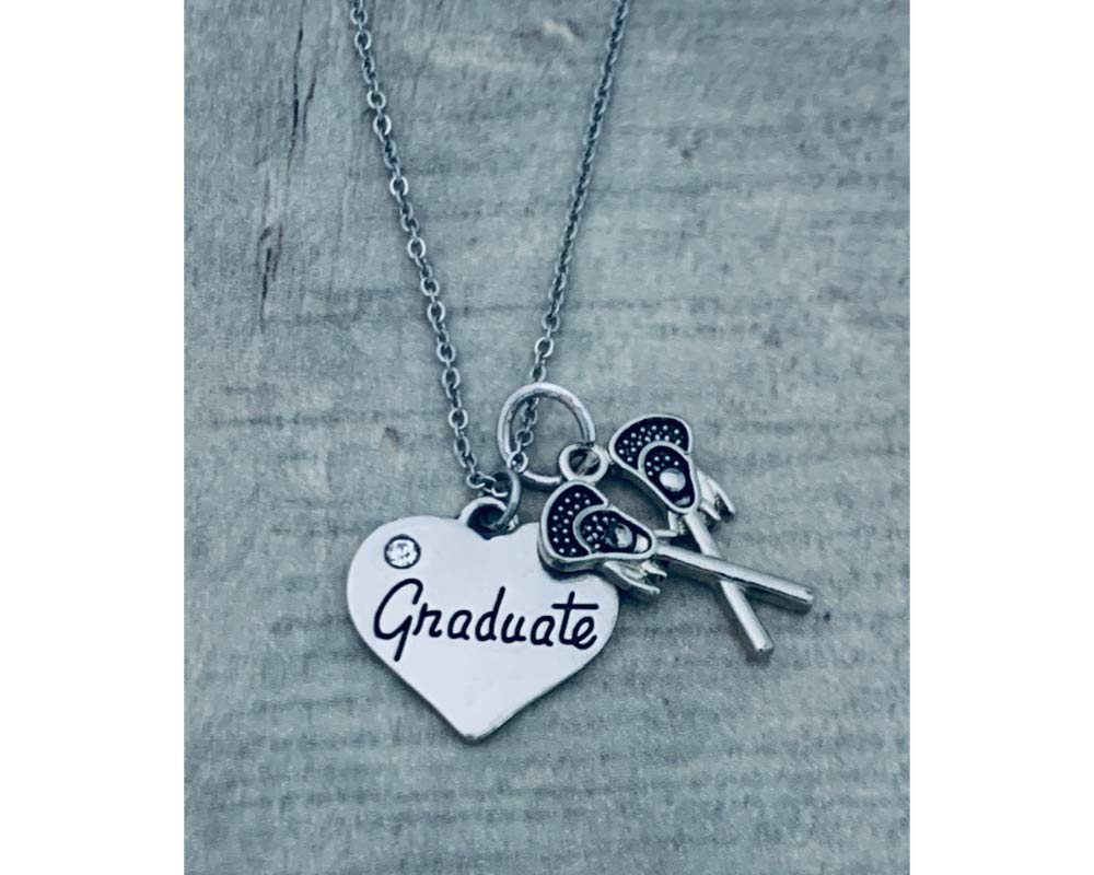 2025 Graduation Necklace - Elegant Sports Themed Jewelry for Graduates, Perfect Class of 2025 Gift for High School & College Students (Ideal for Commencement Ceremonies & Graduation Parties)