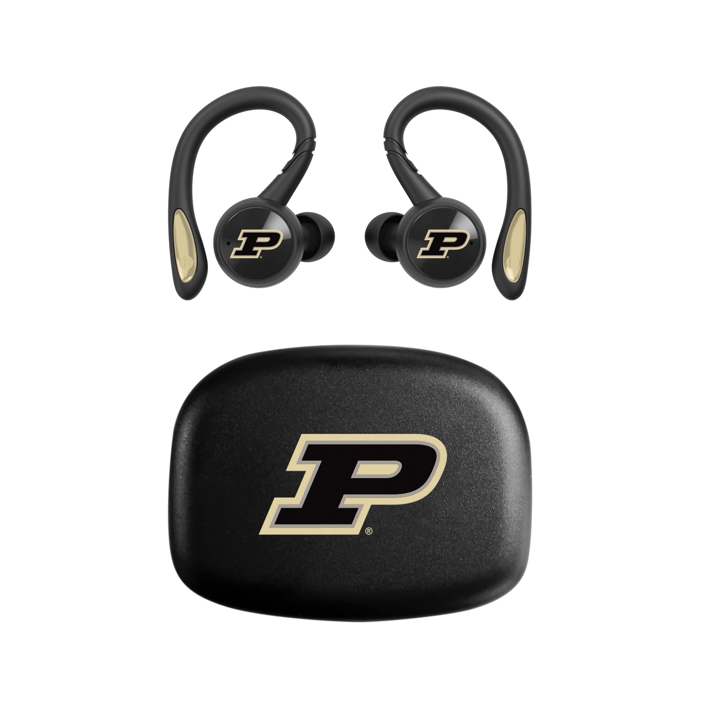 SOAR NCAA Sport True Wireless Earbuds V.5 - Bluetooth 5.0 Wireless Earbuds with Noise Cancellation, IPX7 Waterproof for Running, Gym & Workout - Perfect for Sports Enthusiasts & College Students