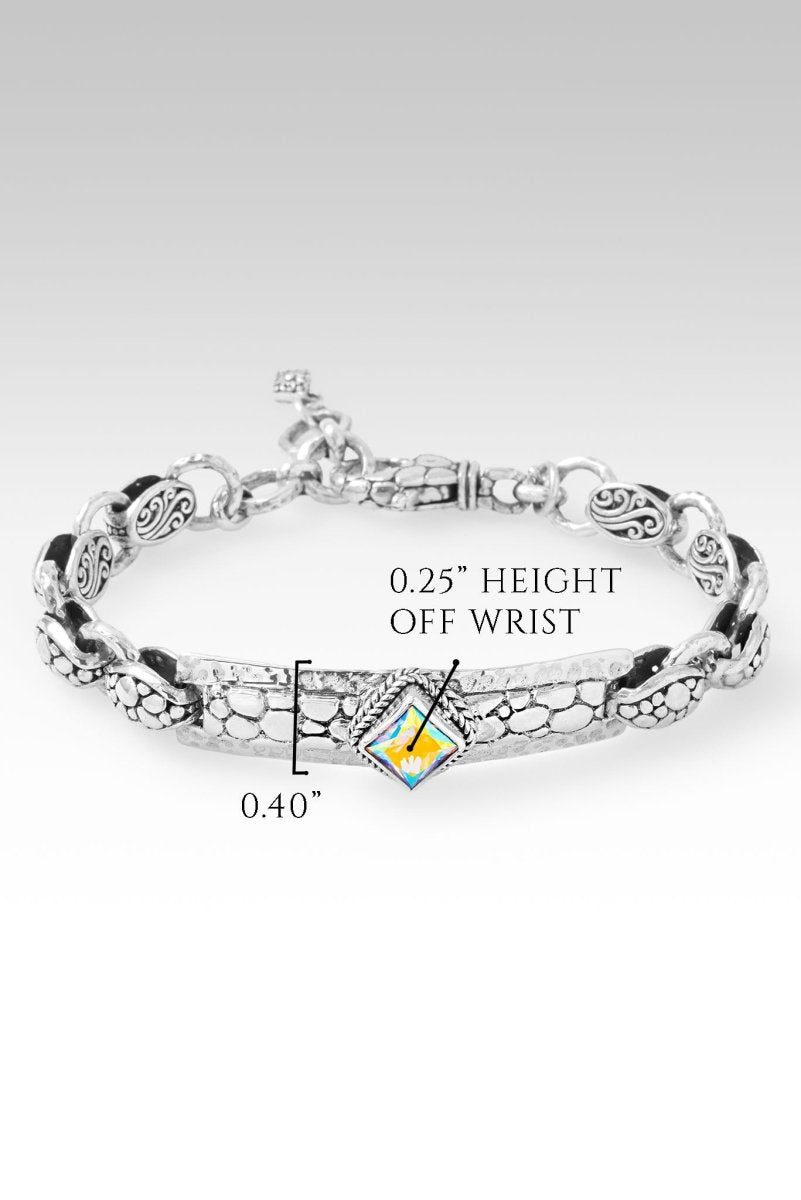 New Chapter Bracelet™ in Mercury Mist™ Mystic Topaz - Elegant Adjustable Crystal Healing Jewelry for Women, Perfect for Meditation, Yoga & Spiritual Wellness
