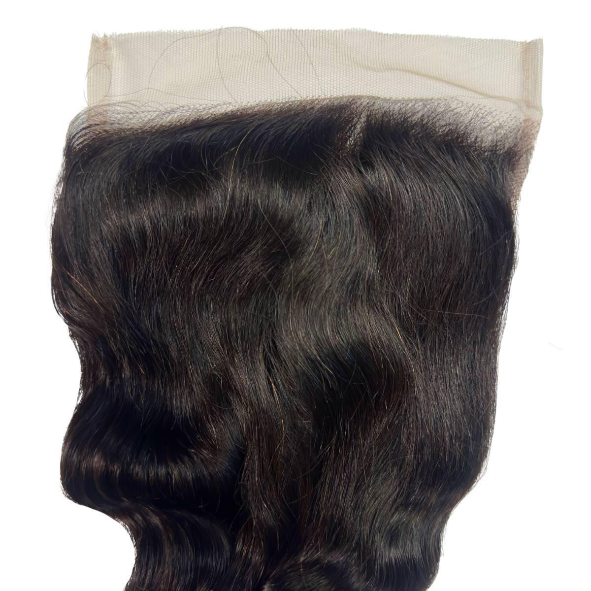 6x6 HD Lace Loose Wave Human Hair Closure - Natural Looking Hairpiece for Black Women | Perfect for Protective Styles, Weaves & Everyday Wear