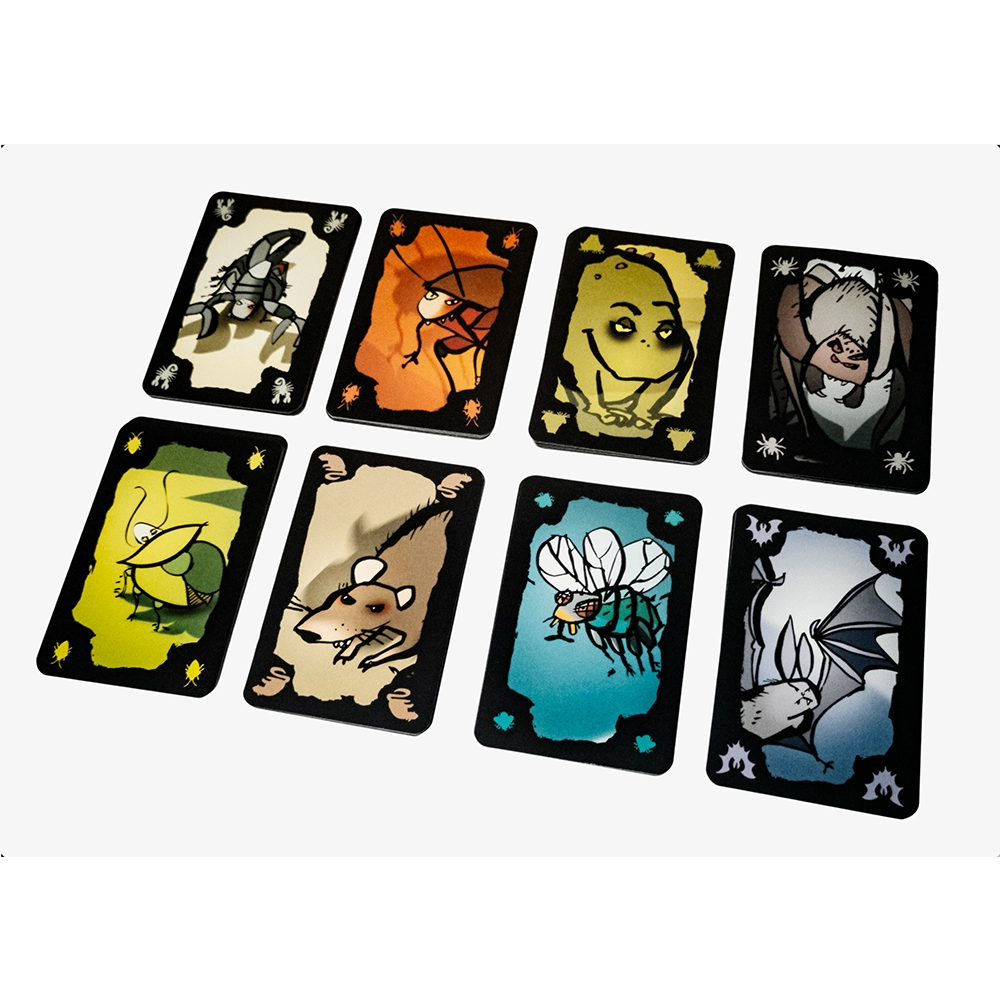 Cockroach Poker Card Game - Fun Bluffing Party Game for Adults & Teens - Perfect for Family Game Nights, Parties & Social Gatherings