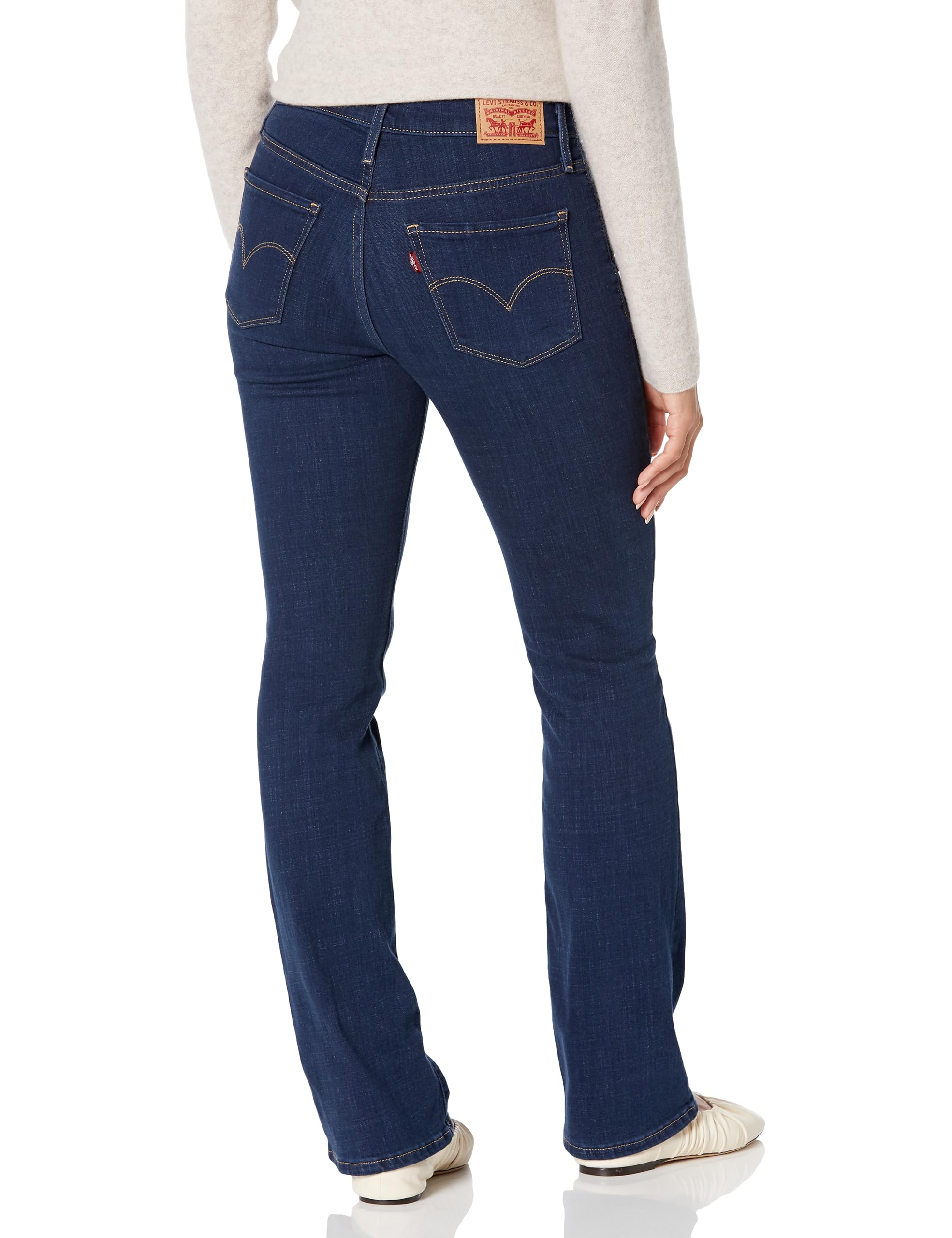 Levi's Women's 315 Shaping Bootcut Jeans - High Waist Slim Fit Denim Pants for Casual & Work Wear | Perfect for Office, Dating & Everyday Outfits