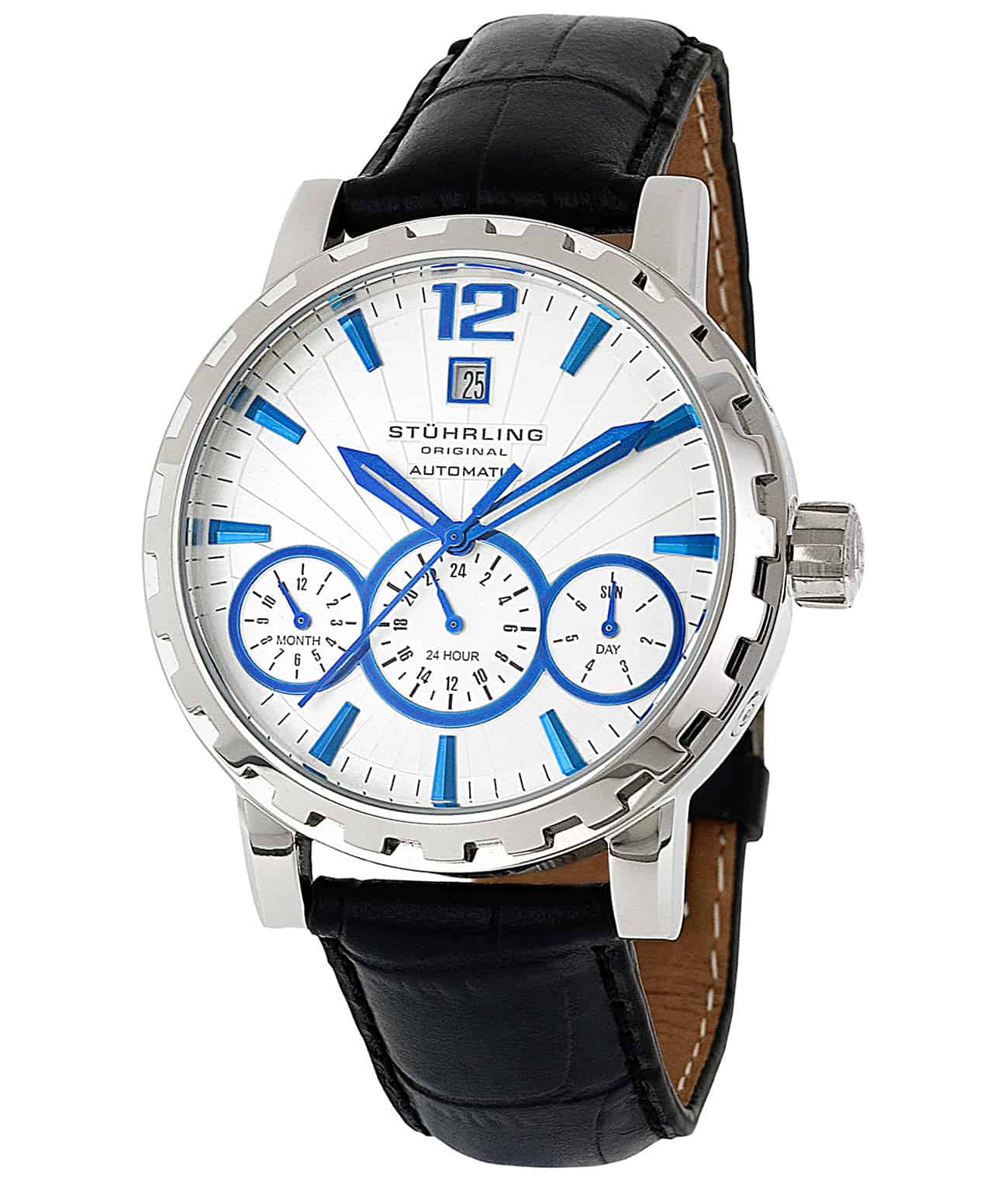 Louie 136 43mm Classic Watch - Stylish Men's Analog Wristwatch for Business, Casual & Formal Occasions