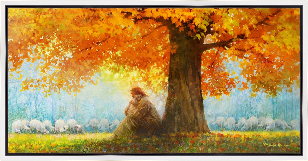 In His Arms Gallery Wrap Canvas - Premium Handmade Wall Art for Home Decor, Living Room, Bedroom & Office - Perfect Gift for Weddings, Anniversaries & Housewarming