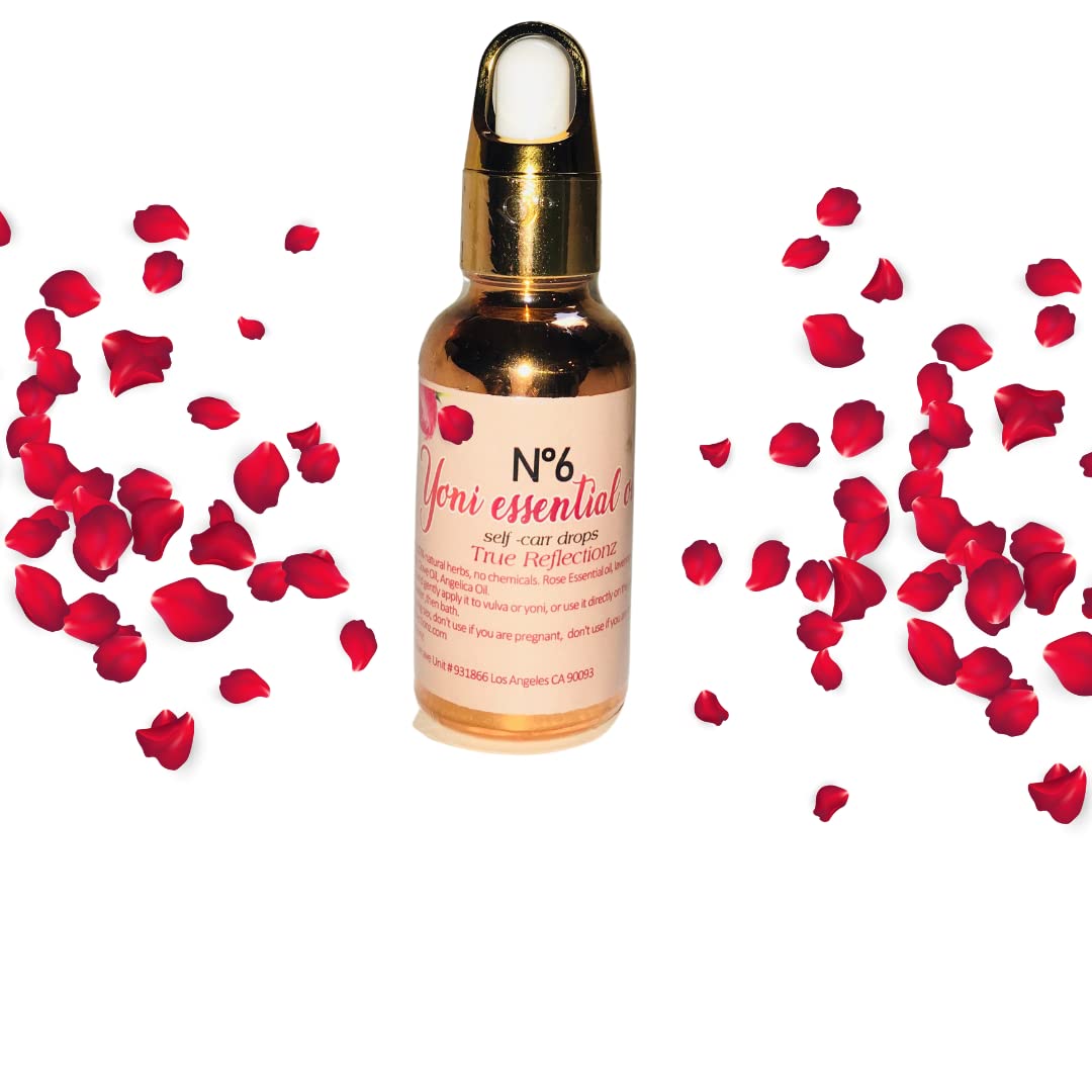 Organic Yoni Oil for Feminine Care - Hydrating, Moisturizing & Tightening Vaginal Oil | Intimate Wellness & Self-Care Essential