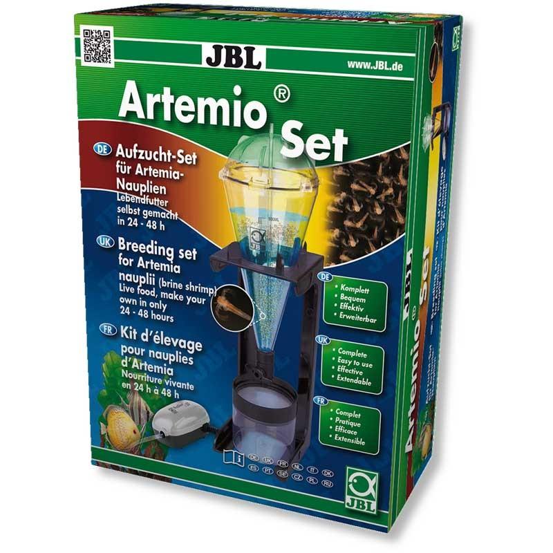 JBL Artemio Complete Brine Shrimp Hatchery Kit - Easy Aquarium Fish Food Hatchery for Live Baby Brine Shrimp | Perfect for Saltwater & Freshwater Fish, Coral Reef Tanks, and Aquatic Pets