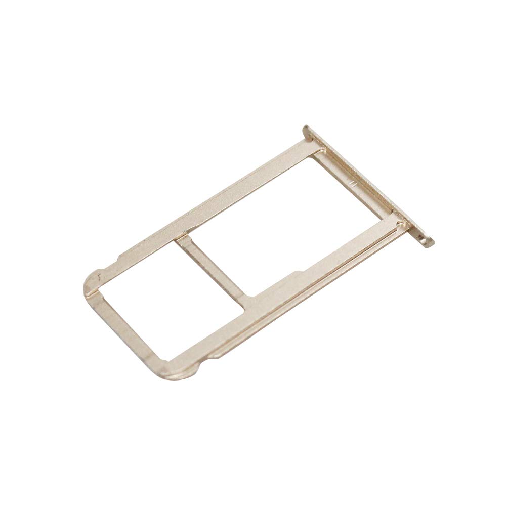 GinTai Sim Card Tray Holder Replacement for ZTE AXON 7 A2017 - Gold | Compatible with ZTE AXON7 | Perfect for SIM Card Replacement & Phone Repair