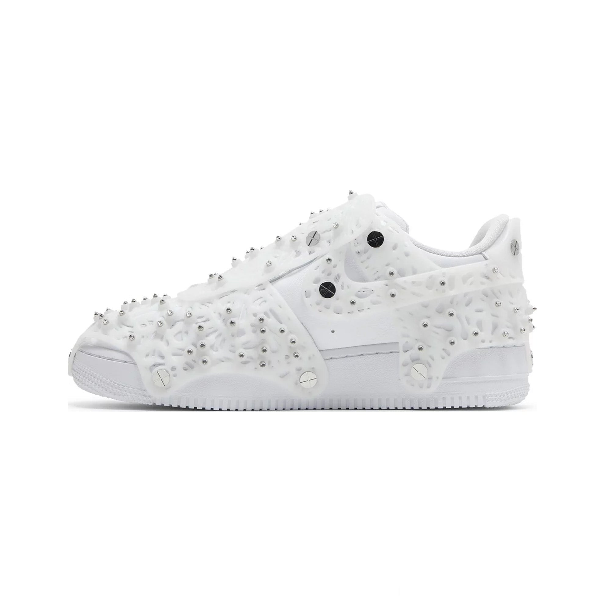 Nike Air Force 1 Low 'Swarovski Retroreflective Crystals' White Women's Sneakers (2021) - Stylish Casual Shoes for Women, Perfect for Streetwear & Everyday Fashion