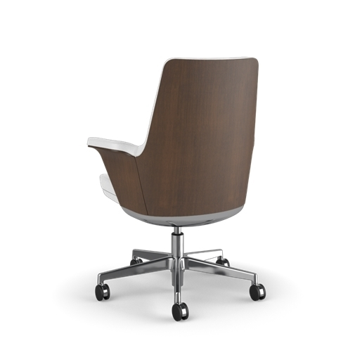 Premium SUMMA Humanscale Office Chair with Polished Aluminum Frame & Genuine Leather - Ergonomic Design for Home & Workspace Comfort