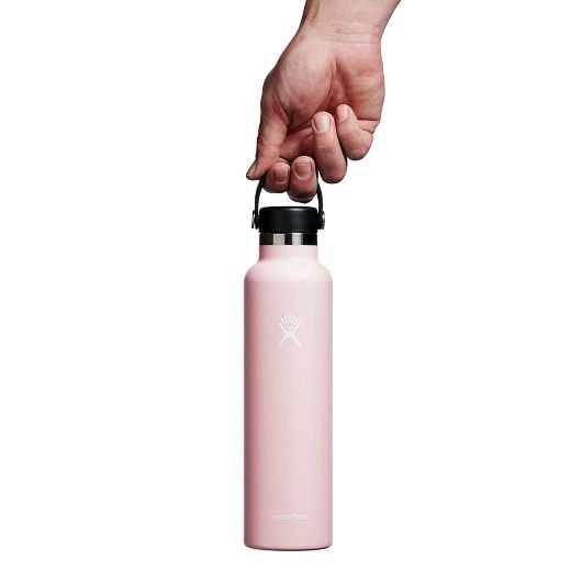 24 oz Standard Mouth Water Bottle - BPA-Free, Leak-Proof Stainless Steel Insulated Bottle for Gym, Hiking & Everyday Use
