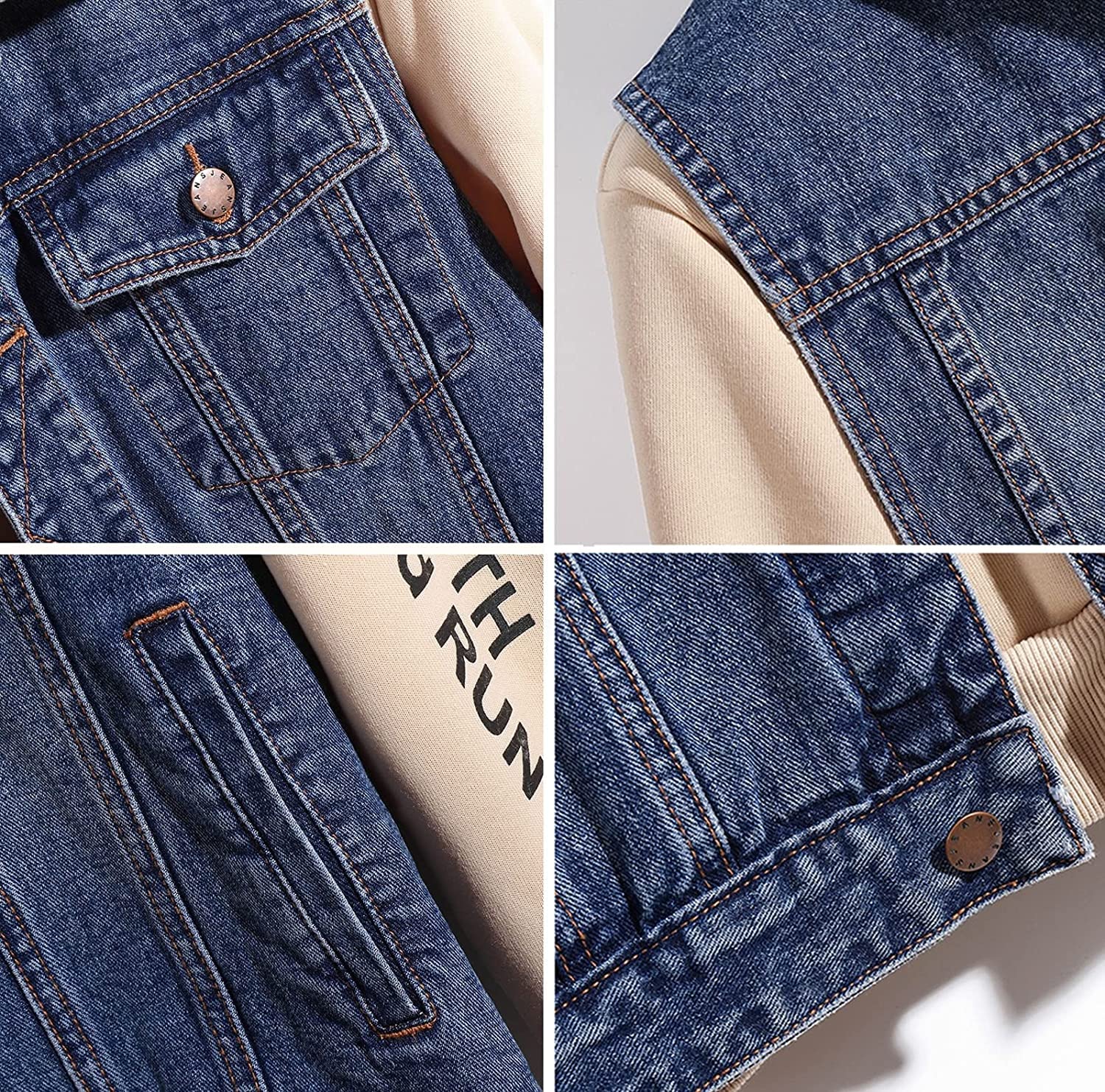 Men's Sleeveless Denim Jacket - Button Down Casual Vest for Spring & Summer | Lightweight Jeans Outwear for Streetwear, Outdoor Activities & Music Festivals