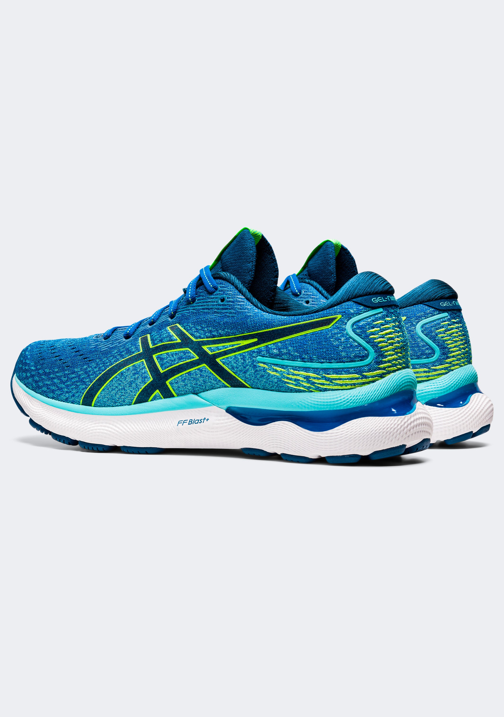 ASICS Men's Gel-Nimbus 24 Running Shoes - Lightweight Cushioned Sneakers for Long Distance Running & Marathon Training