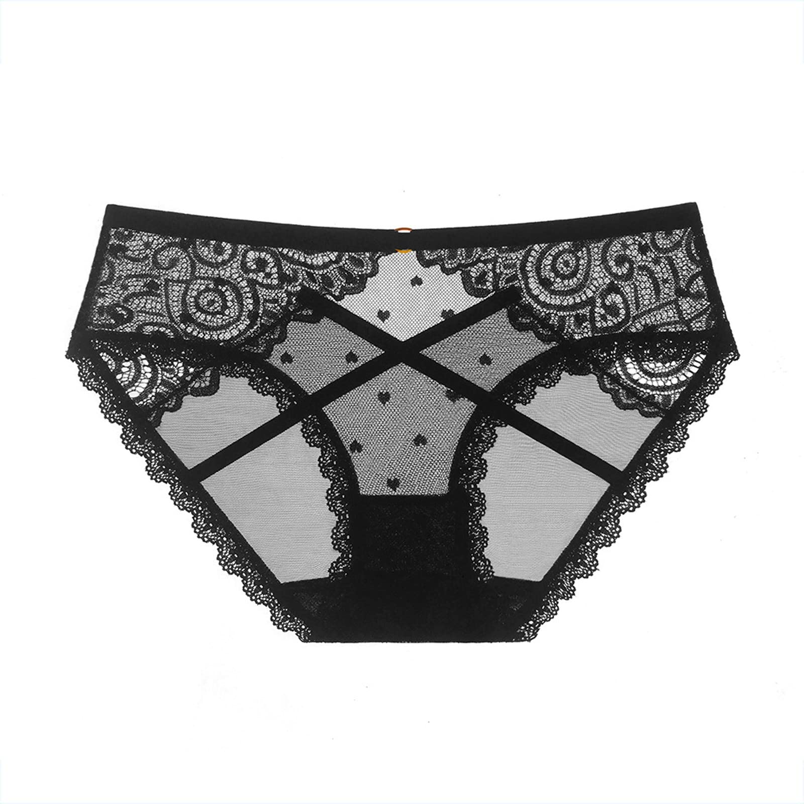 Sexy Women's Panties - Lace & Mesh Underwear Set, Silk Comfort Briefs & Thongs Variety Pack for Everyday Wear, Date Night & Special Occasions