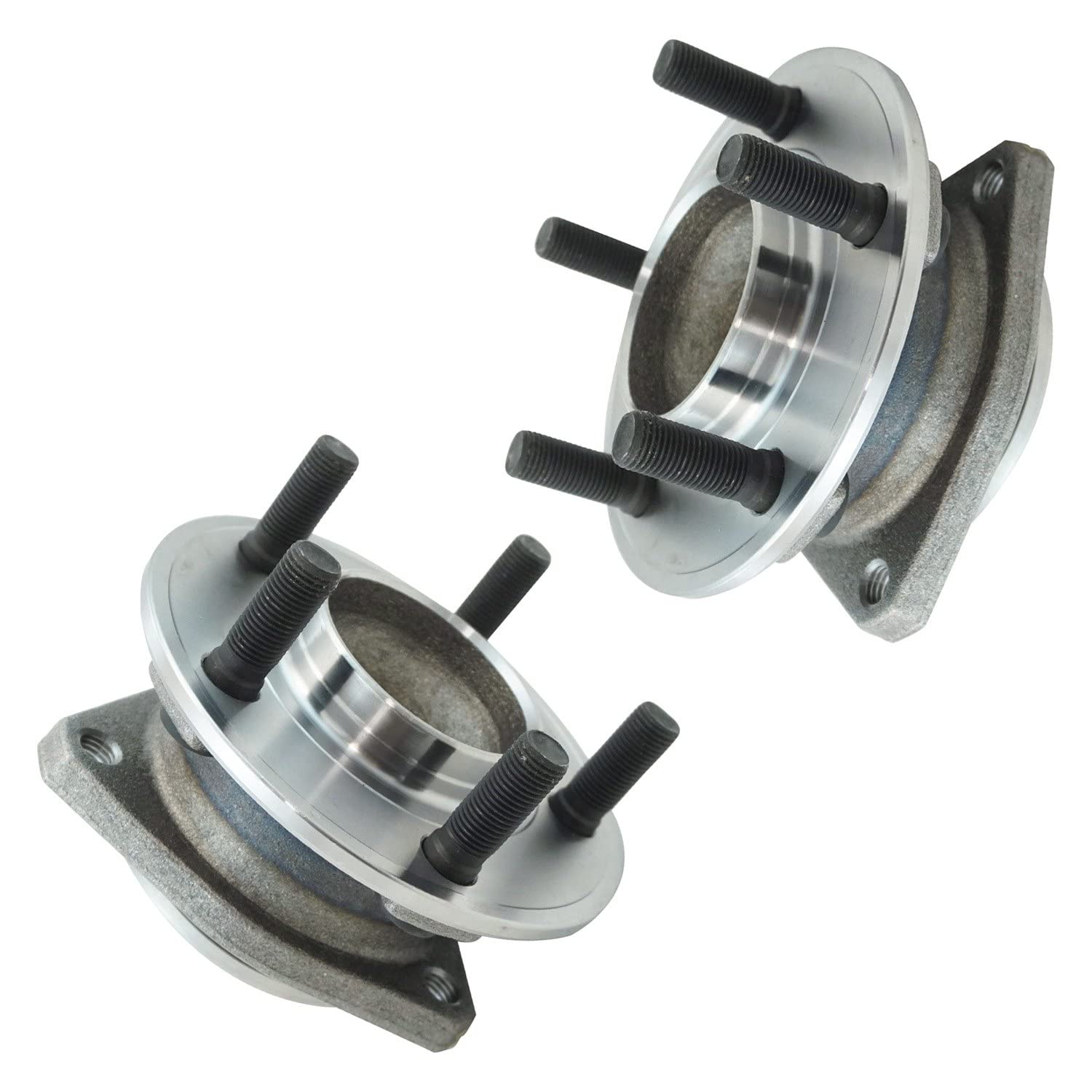 TRQ Front Wheel Hub Bearings Assembly Set for 2012-2023 Chrysler 300 Dodge Challenger Charger - Replacement for Smooth Ride & Enhanced Performance (Perfect for City Commuting & Highway Driving)