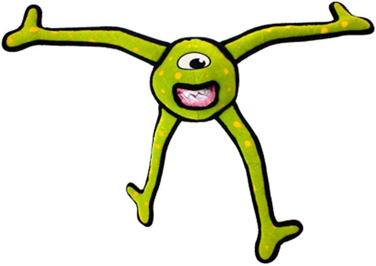**Durable TUFFY Alien Green Legs Dog Toy - Chew-Proof & Interactive Play for Aggressive Chewers - Perfect for Indoor & Outdoor Fun**