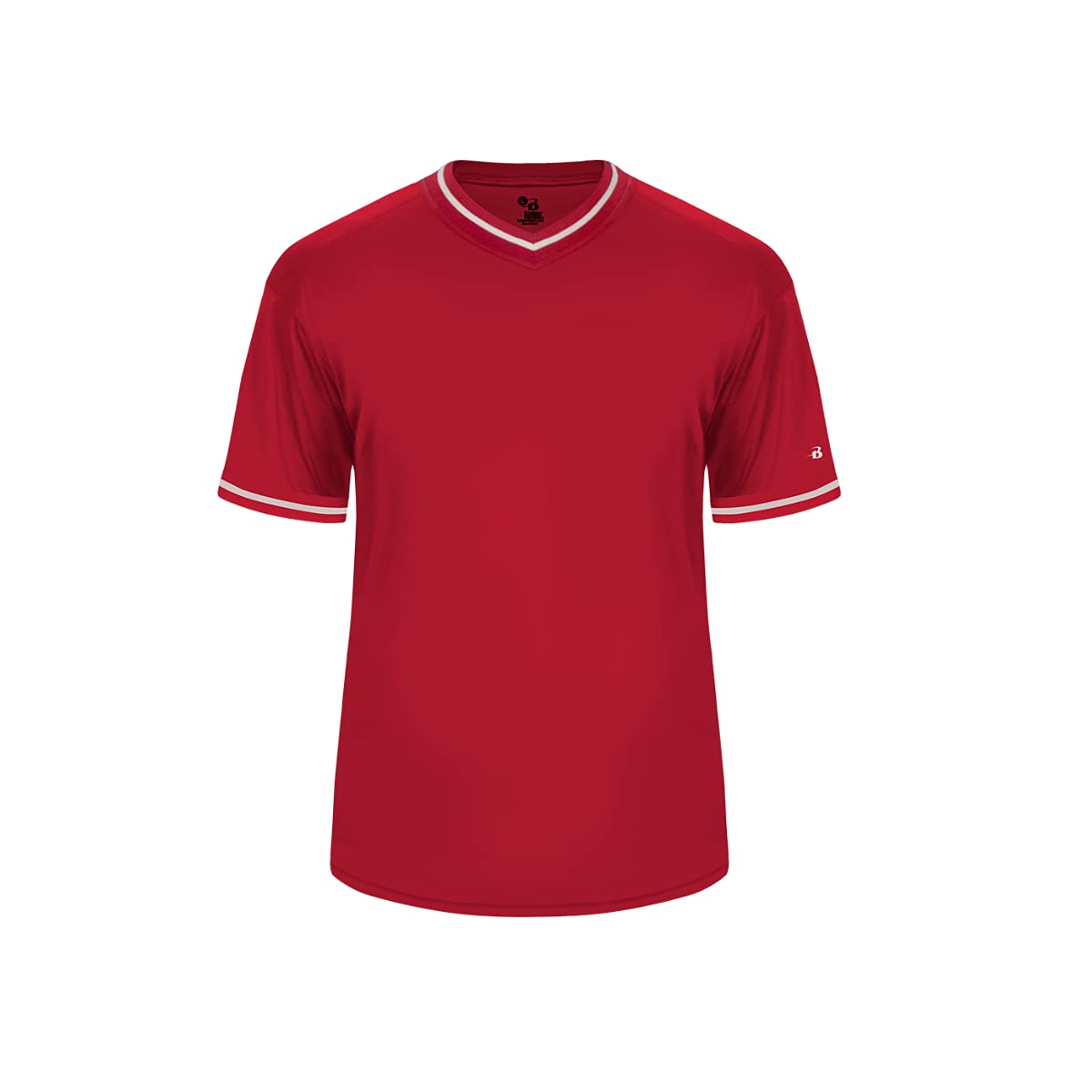 Vintage Baseball Jersey for Men - Badger Sports Red/White Retro Style - X-Large Size - Perfect for Game Day, Sports Events & Casual Wear