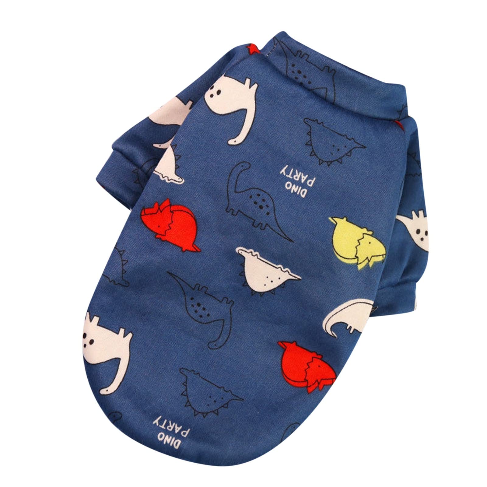 Letter Print Pet Shirt for Dogs & Cats - Lightweight Summer Apparel for Puppy Playtime
