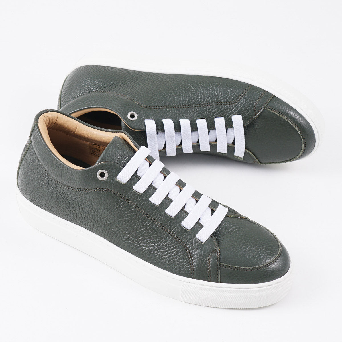 Pastori Loden Green 'Septimus' Sneakers - Comfortable Casual Shoes for Men | Perfect for Walking, Travel & Everyday Wear