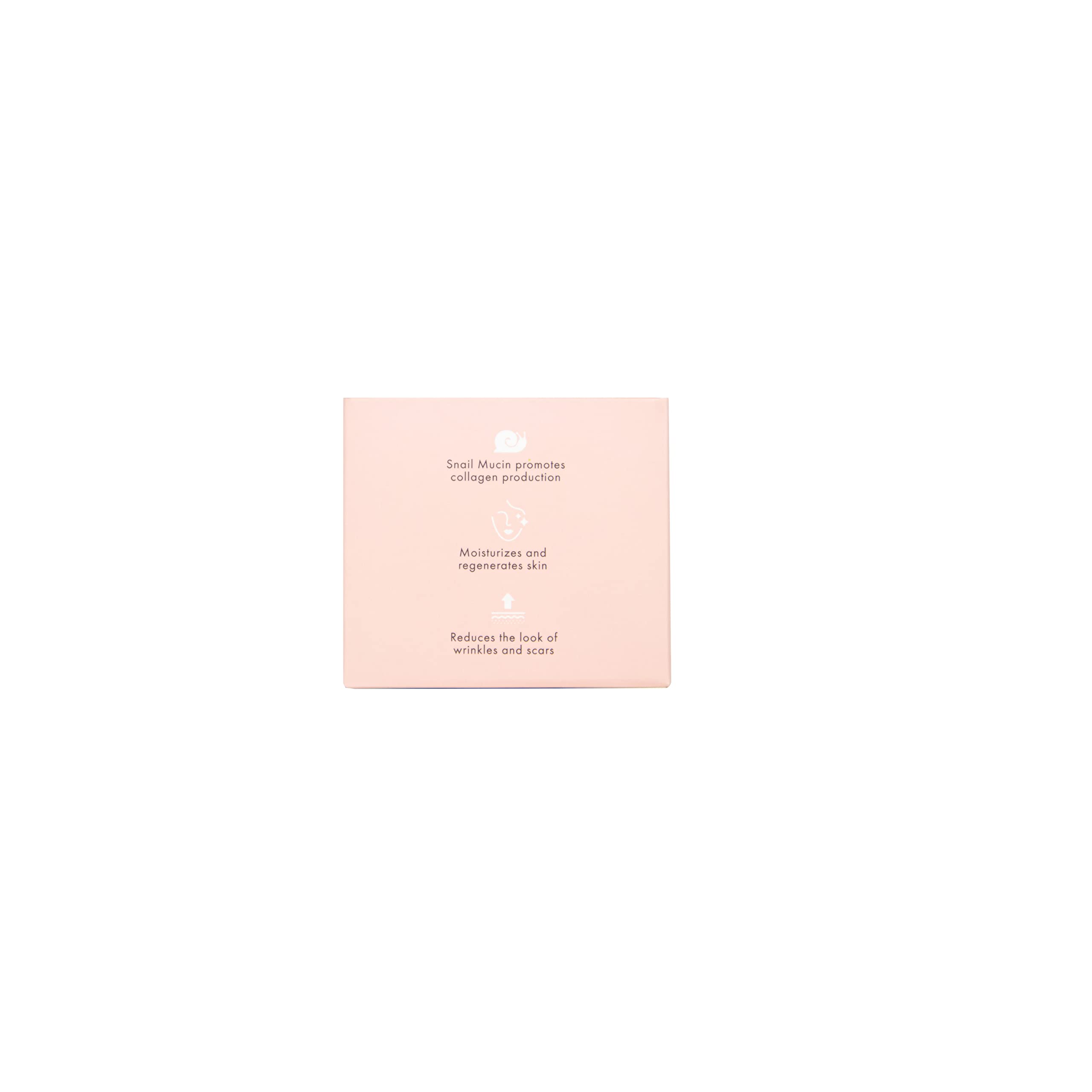 Celavi Korean Snail Repair Face Cream - 50g Lightweight Moisturizer for Renewing Skin | Travel Size | Perfect for Dry, Sensitive Skin & Daily Skincare Routine