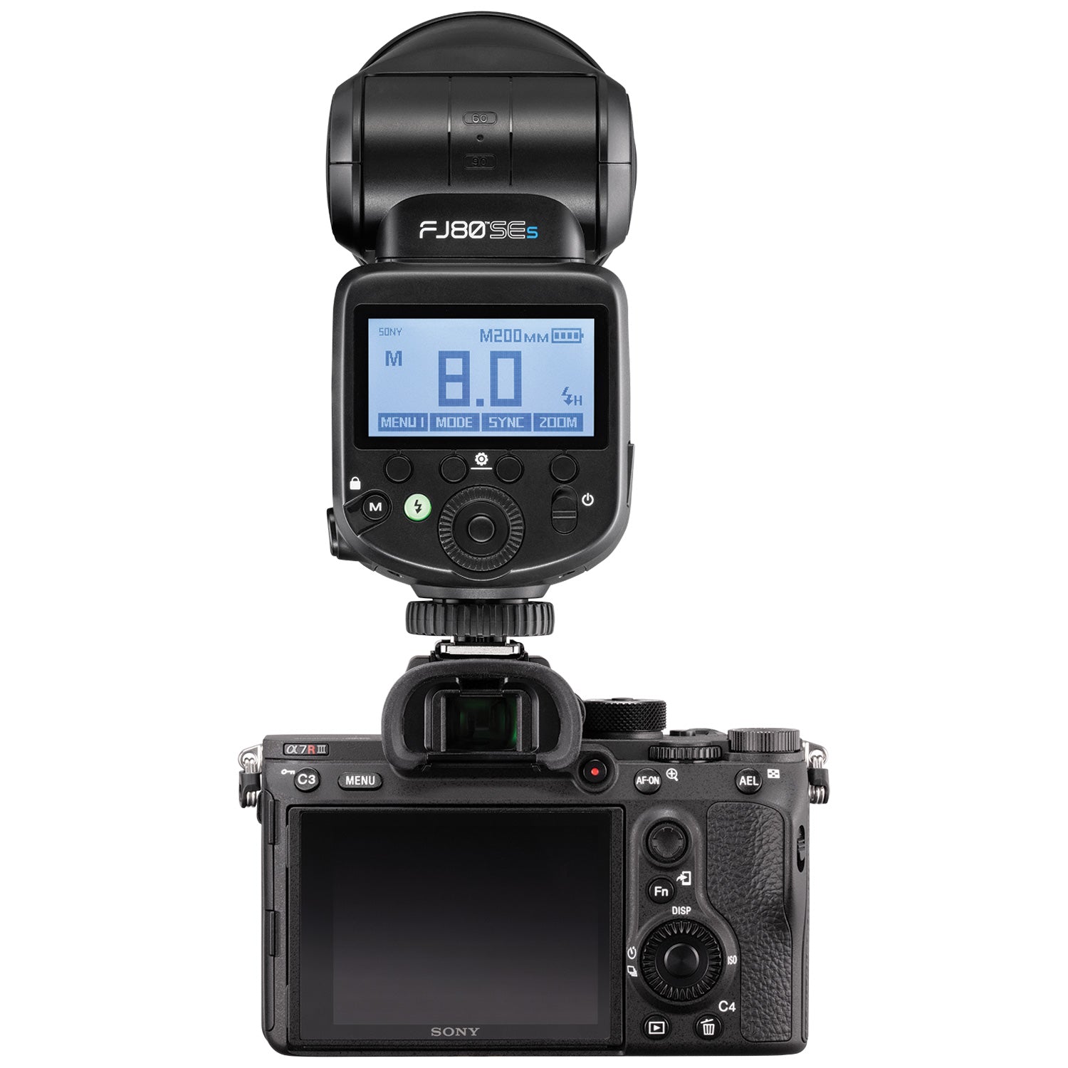 FJ80 SE Speedlight 80Ws Flash for Canon Nikon Sony DSLR Cameras - Perfect for Portrait, Wedding, and Studio Photography