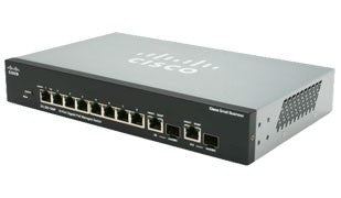 Cisco SG300 10-Port Gigabit PoE+ Managed Network Switch | 10MPP 10Gbps | Ideal for Small Business & Office Networks
