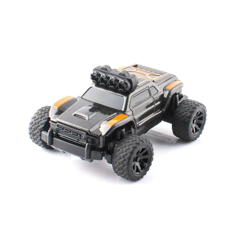 Turbo Racing 1:76 Scale C81 Big Foot Baby Monster Truck - Full Proportional RTR (Ready-to-Run) RC Car Kit for Kids & Adults - Perfect for Off-Road Racing, Stunt Shows & Collectible Display