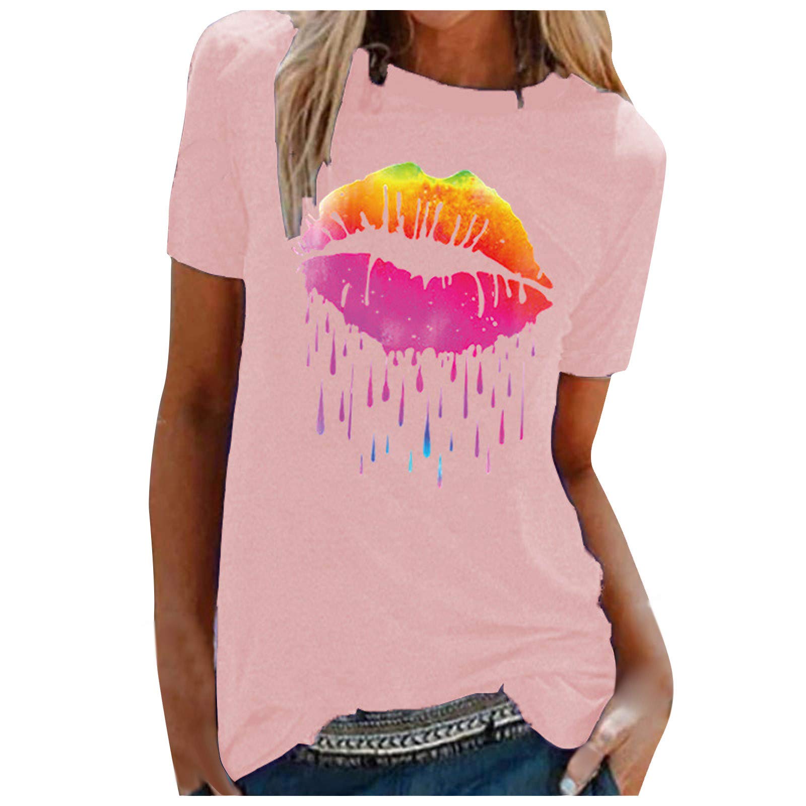 Women's & Men's Black Tie Front T-Shirts - Purple Sweatshirt & Pink Tank Tops (XXL) | Casual Wear, Workout, Street Fashion
