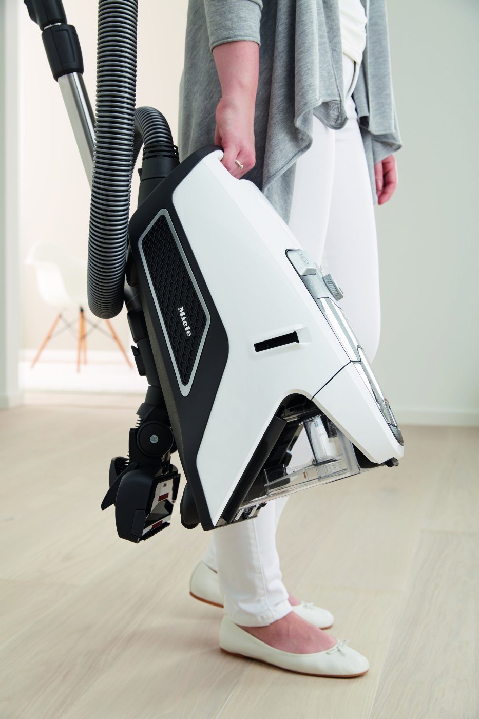 Miele Blizzard CX1 Bagless Canister Vacuum Cleaner for Pet Hair - Powerful Suction for Cats & Dogs - Ideal for Hardwood Floors, Carpets & Home Cleaning