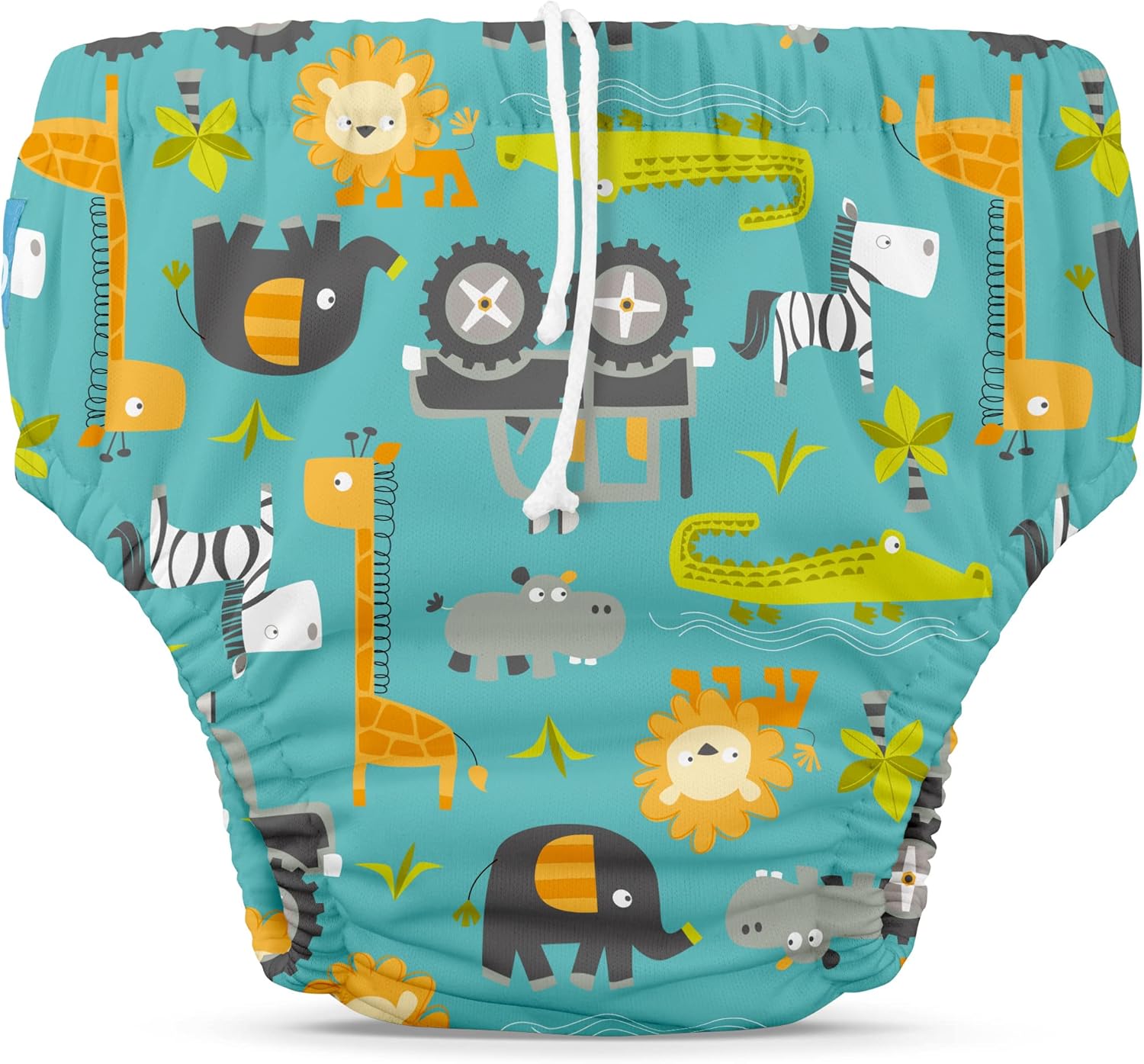 Reusable Swim Diaper for Toddlers - Adjustable Drawstring, Large Size - Perfect for Pool, Beach & Water Play