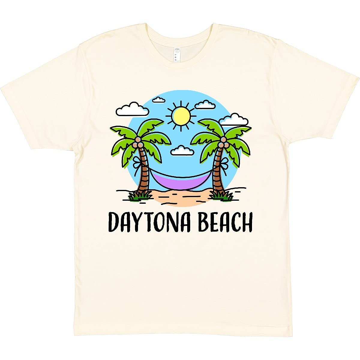 Inktastic Summer Vacation in Daytona Beach T-Shirt | Comfortable Graphic Tee for Men & Women | Perfect for Beach Trips, Summer Outings & Casual Wear