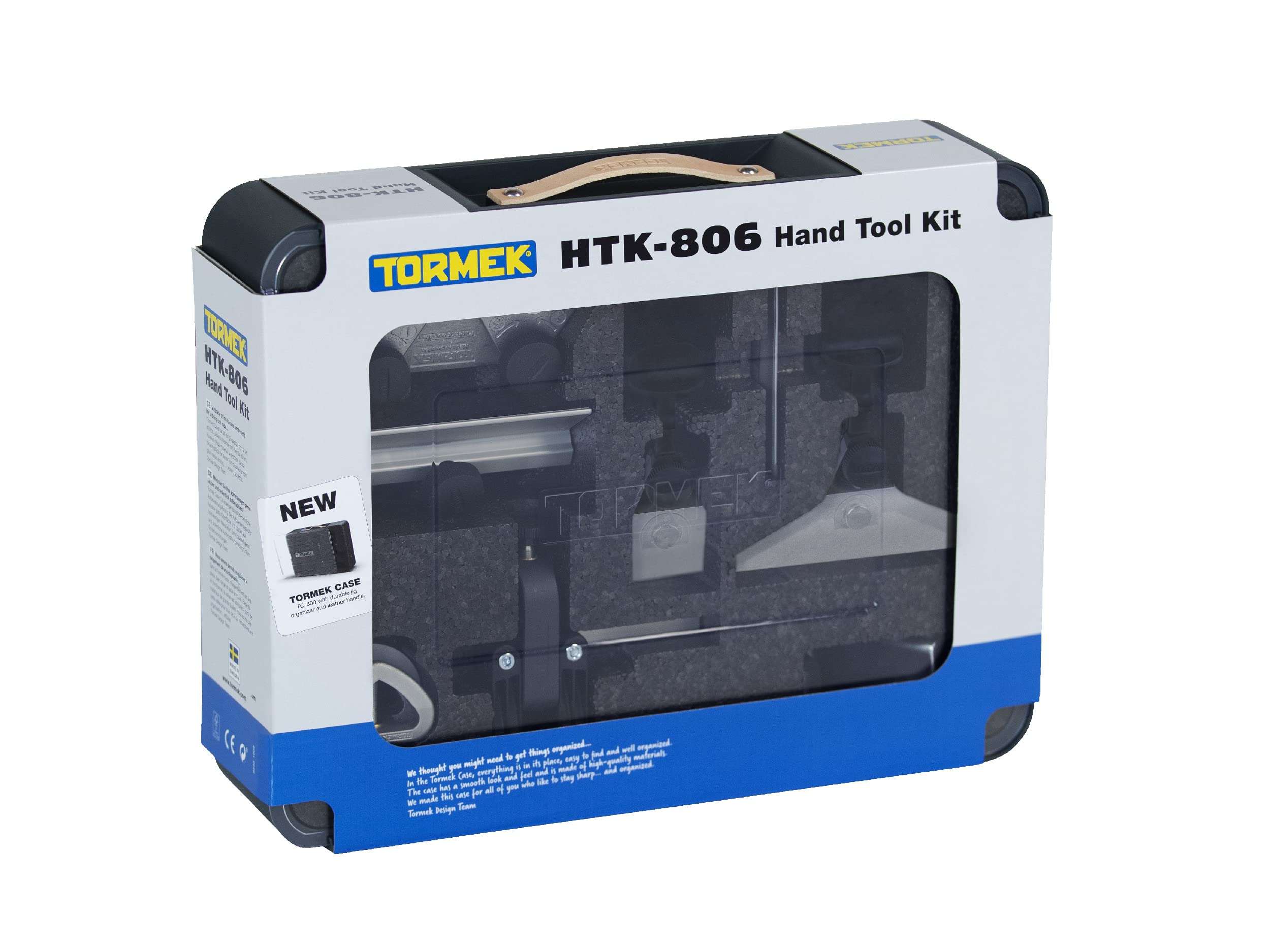 Tormek T-8 Magnum Sharpening System Kit with HTK-806 Hand Tool Kit & TNT-808 Woodturner's Kit - Professional Sharpener for Chisels, Knives, Woodturning Tools (US Version) - Perfect for Woodworking, Carpentry, and DIY Projects