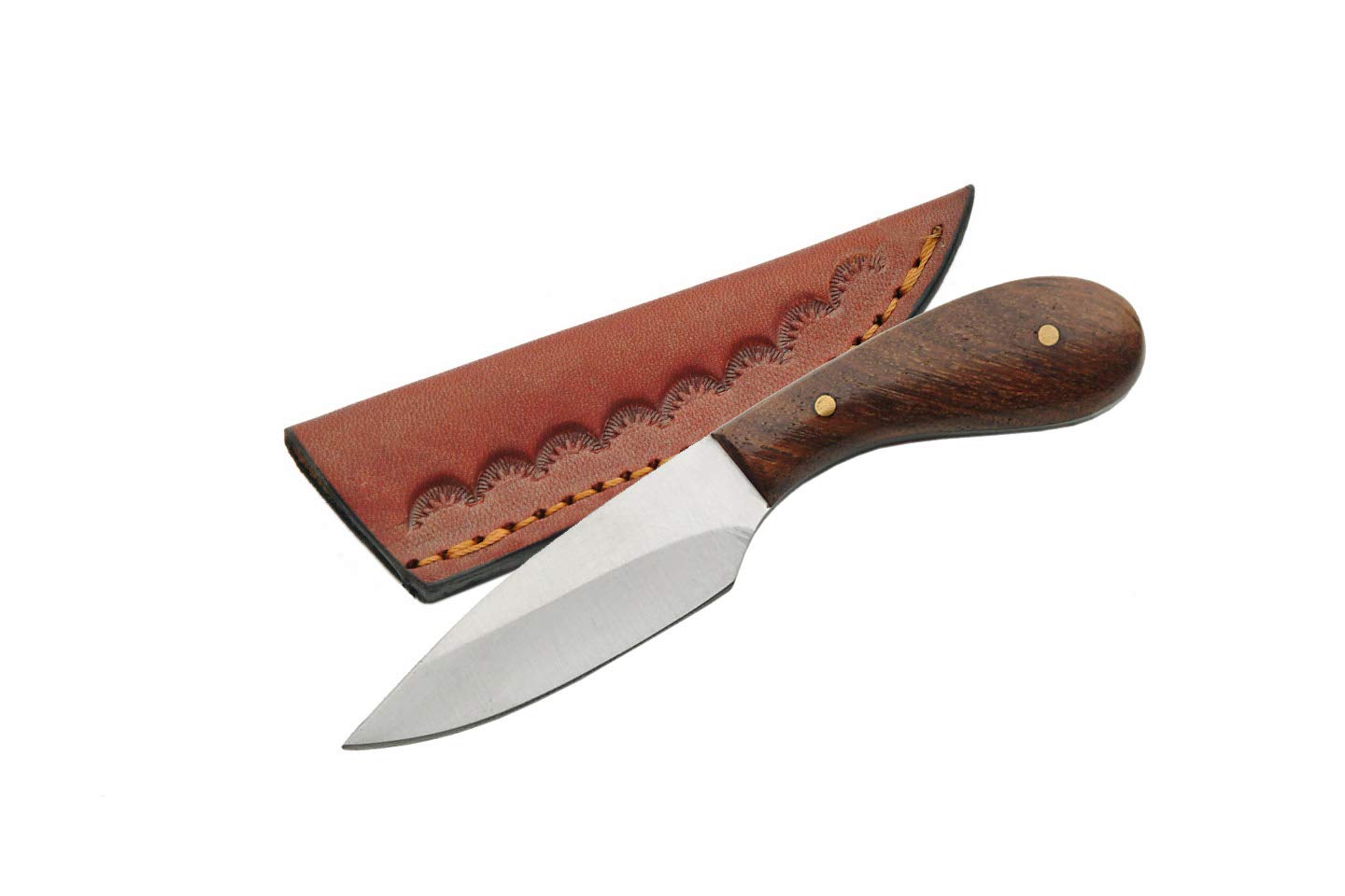 Szco Supplies Drop Blade Patch Knife - Tactical Fixed Blade Knife for Outdoor Survival, Hunting, and Camping - Perfect for Bushcraft, Hiking, and Emergency Preparedness