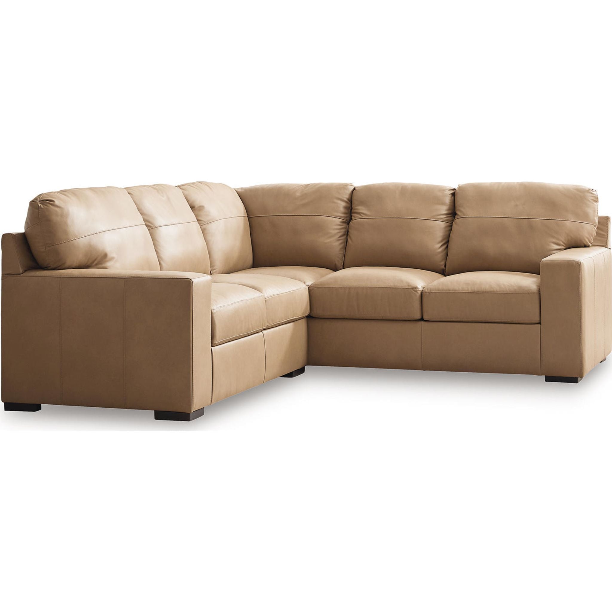 Bandon 2-Piece Sectional Sofa Set - Modern L-Shaped Couch for Living Room, Apartment & Office | Comfortable Fabric Upholstery with Sturdy Frame | Perfect for Small Spaces & Family Gatherings