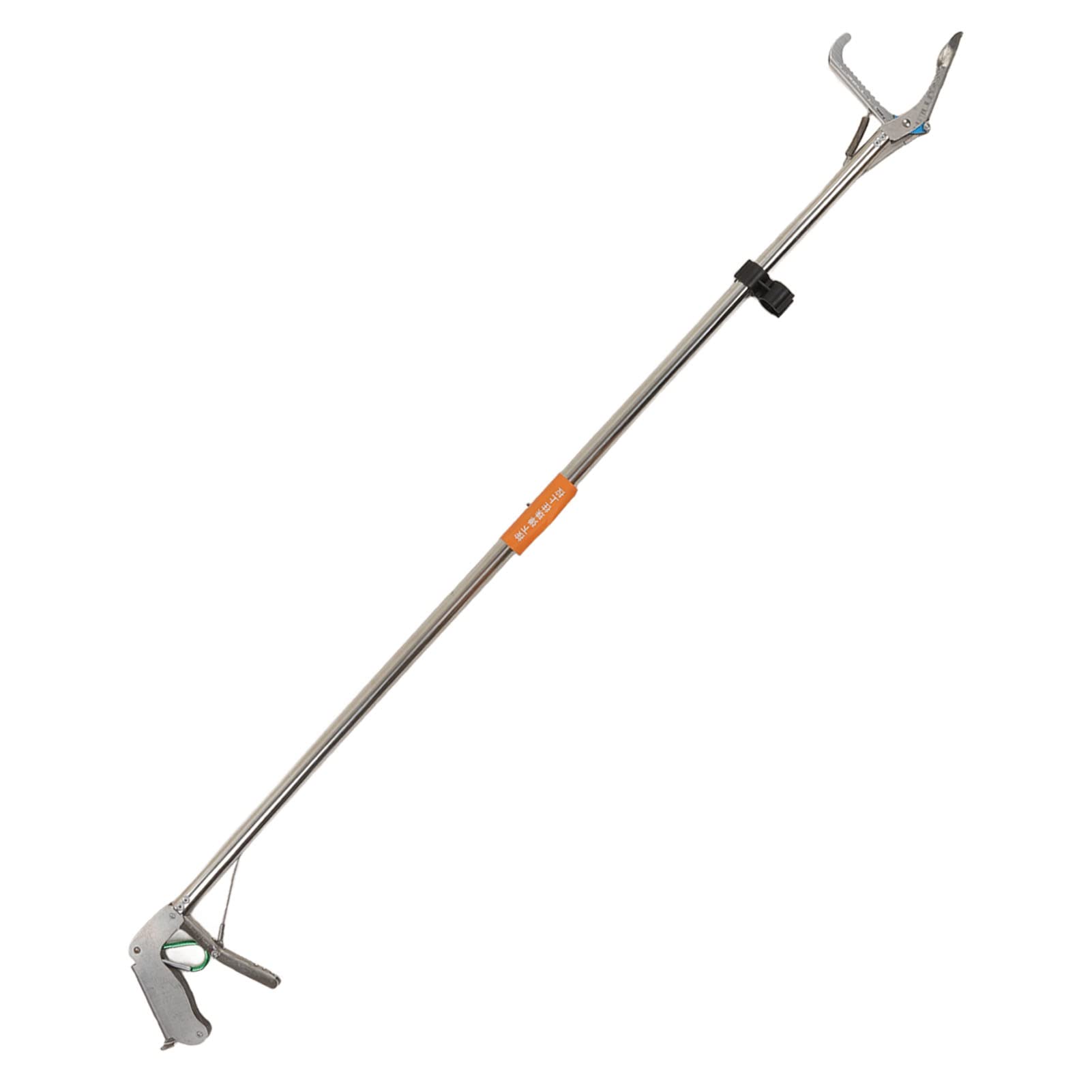 Premium Snake Tong with Foldable & Self-Locking Design - Heavy Duty Stainless Steel Reptile Grabber for Safe Handling - Perfect for Snake Catchers, Herpetologists & Outdoor Enthusiasts (Ideal for Wildlife Rescue, Reptile Research & Backyard Safety)