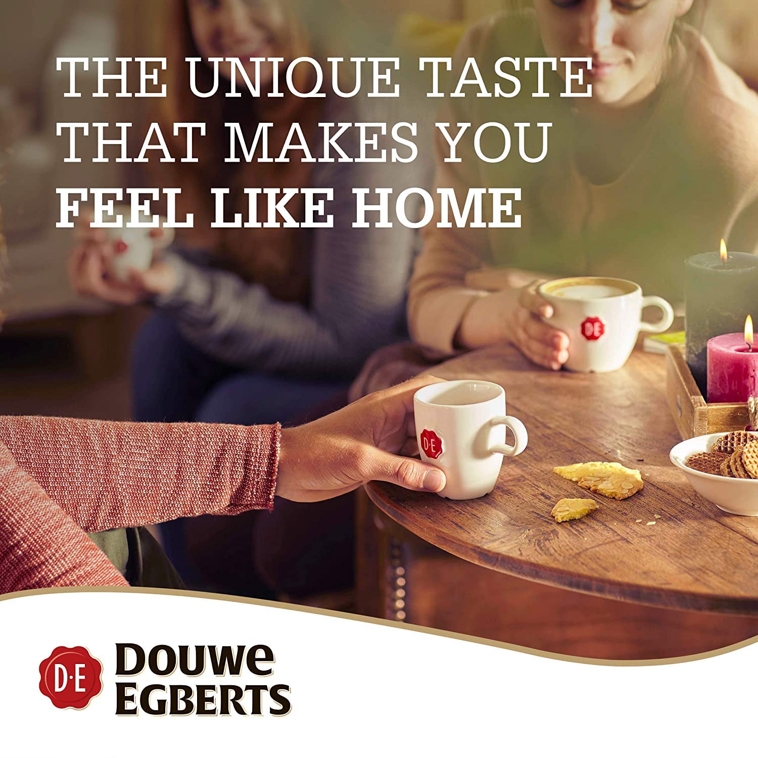 Douwe Egberts Pure Indulgence Instant Coffee 190g (6-Pack) - Rich & Smooth Premium Instant Coffee for Office, Travel & Home Brewing