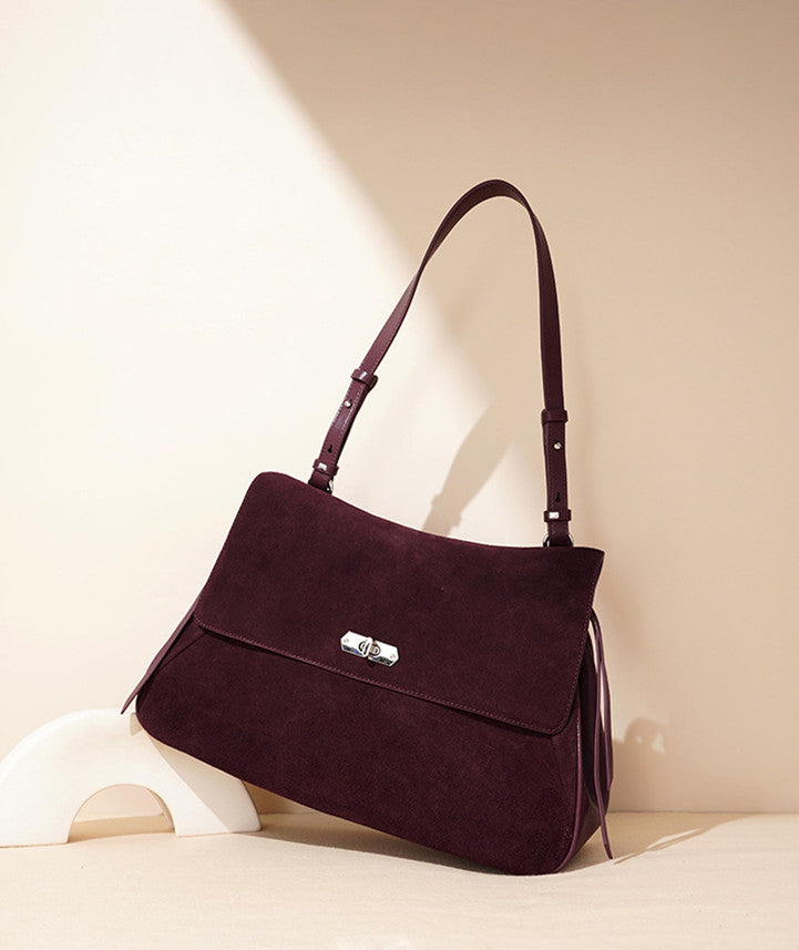 Sleek Minimalist Shoulder Bag for Women - Lightweight Crossbody Purse with Adjustable Strap - Perfect for Work, Travel & Everyday Use