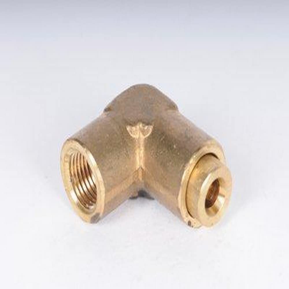 GM 25088785 OEM Air Brake Pressure Gauge Hose Elbow - Compatible with GM Trucks & Heavy Duty Vehicles - Perfect for Brake System Maintenance & Repair