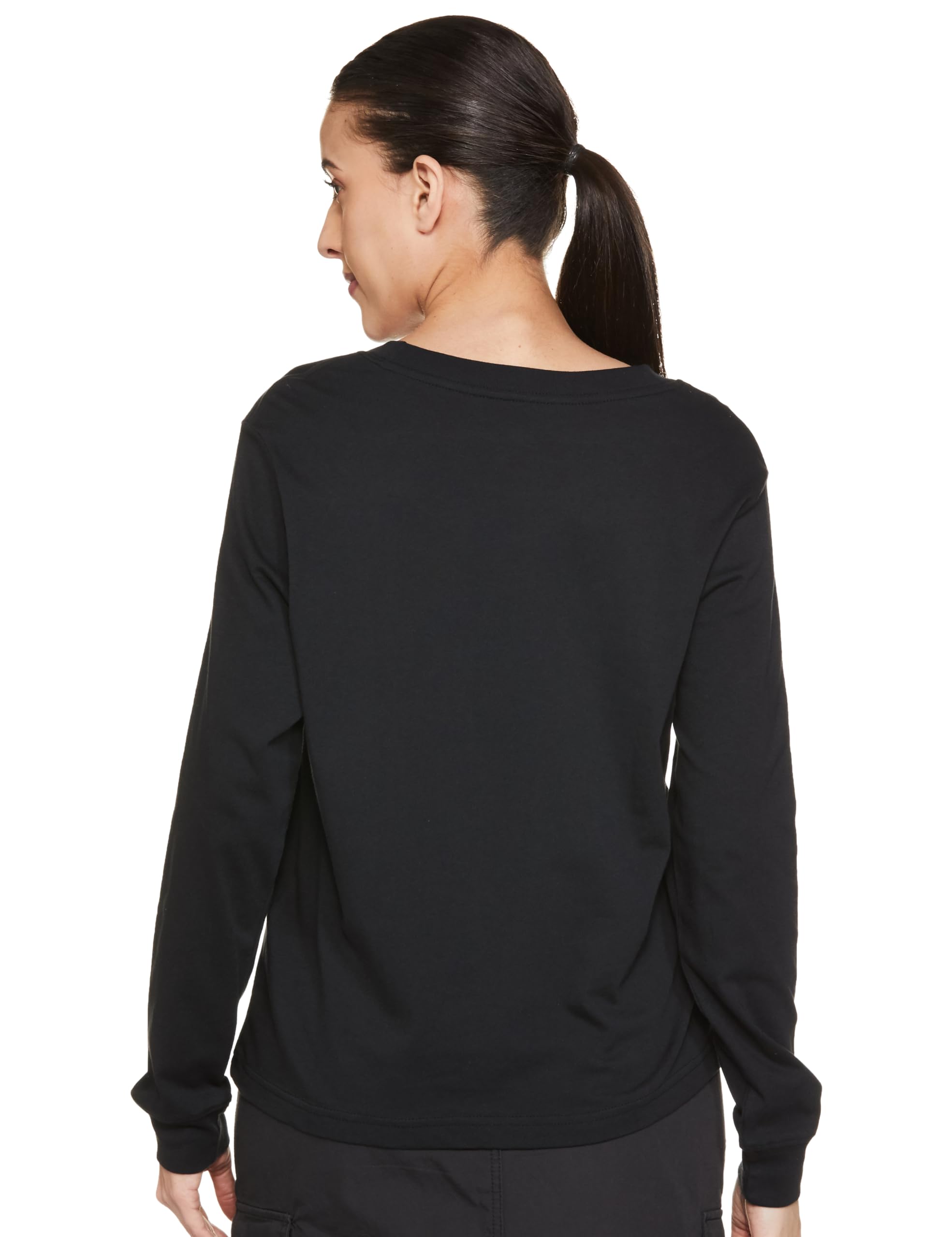 Nike Women's Regular Fit T-Shirt - Soft Cotton Crewneck Tee for Casual Wear, Gym & Everyday Outfits | Comfortable & Stylish Basic Top