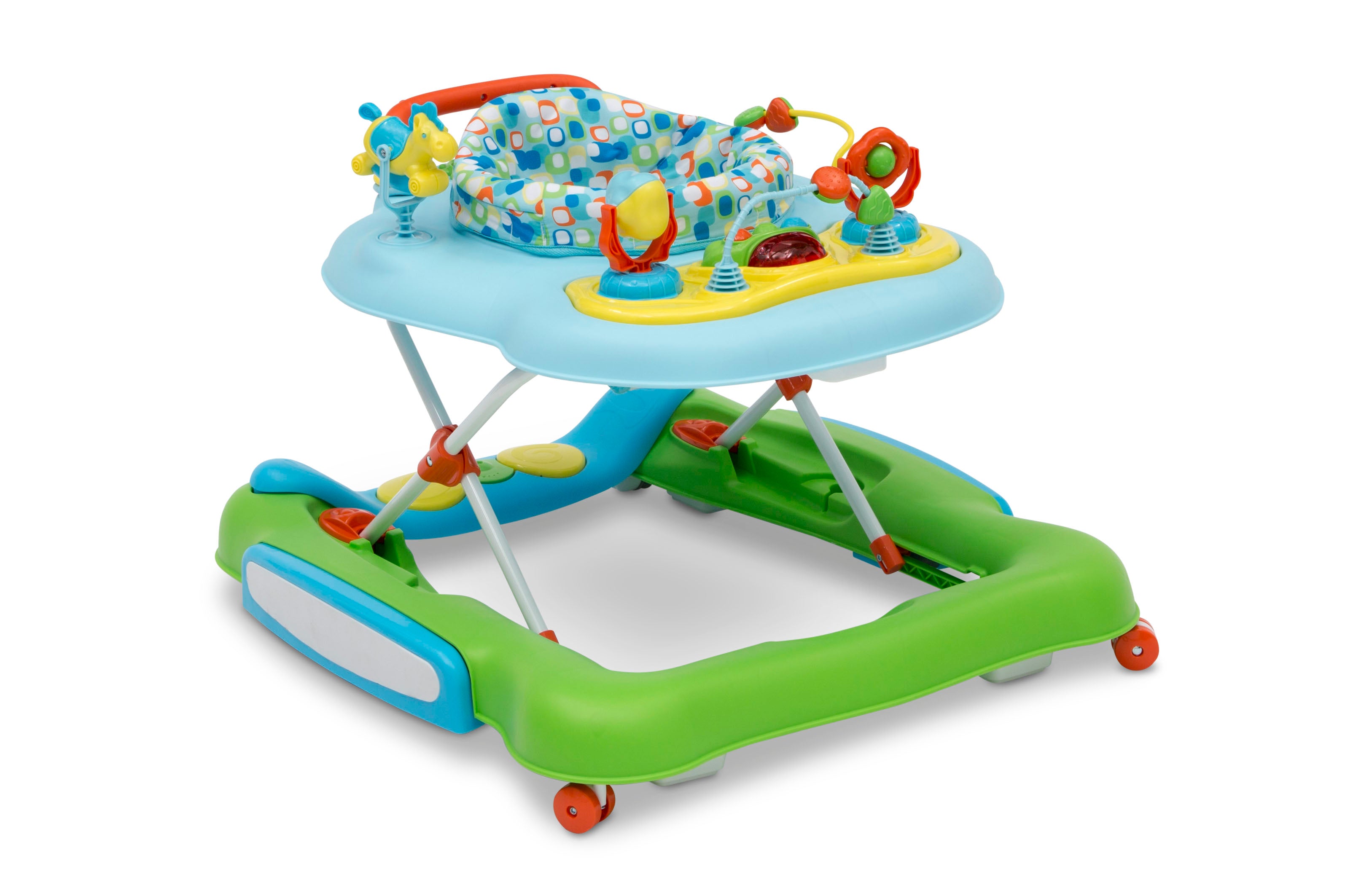 4 in 1 Discover & Play Musical Baby Walker - Interactive Learning Toy for Toddlers 6-12 Months - Encourages First Steps & Sensory Development - Perfect for Playtime & Early Childhood Education