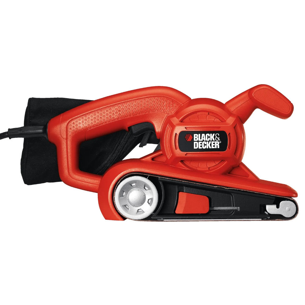 BLACK+DECKER BR318 3 x 18 Inch Belt Sander - Powerful Sanding Tool for Woodworking, Metal Polishing & DIY Home Projects