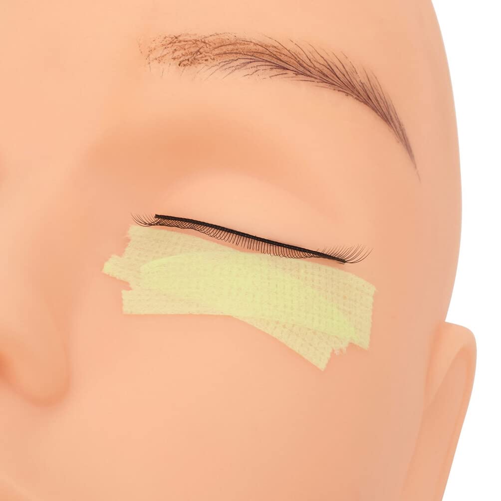 Beaupretty 20 Rolls Eyelash Extension Tape - Non-Woven Breathable Lash Grafting & Lifting Tape for Professional Makeup, Salon Supplies (Green) - Perfect for Eyelash Extensions, Lash Lifts & Eyeshadow Application