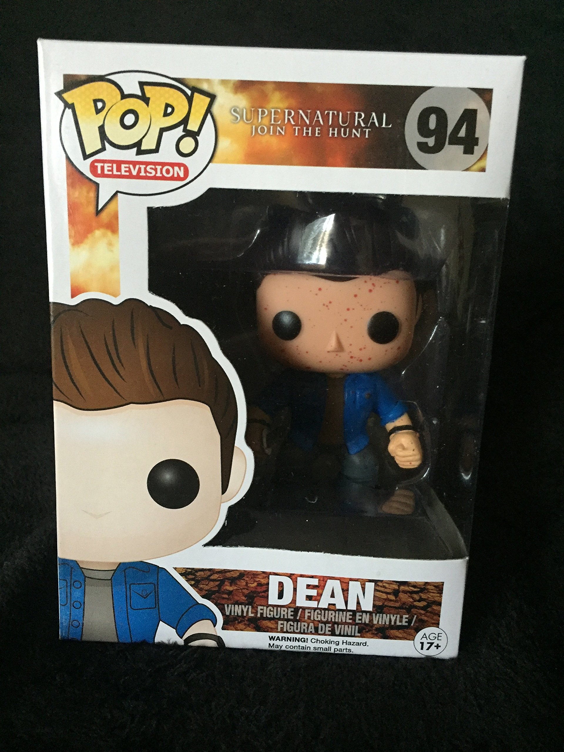 Funko Pop! Supernatural Dean Winchester Bloody Exclusive Collectible Figure - Perfect for TV Show Fans, Horror Collectors, and Gift Giving
