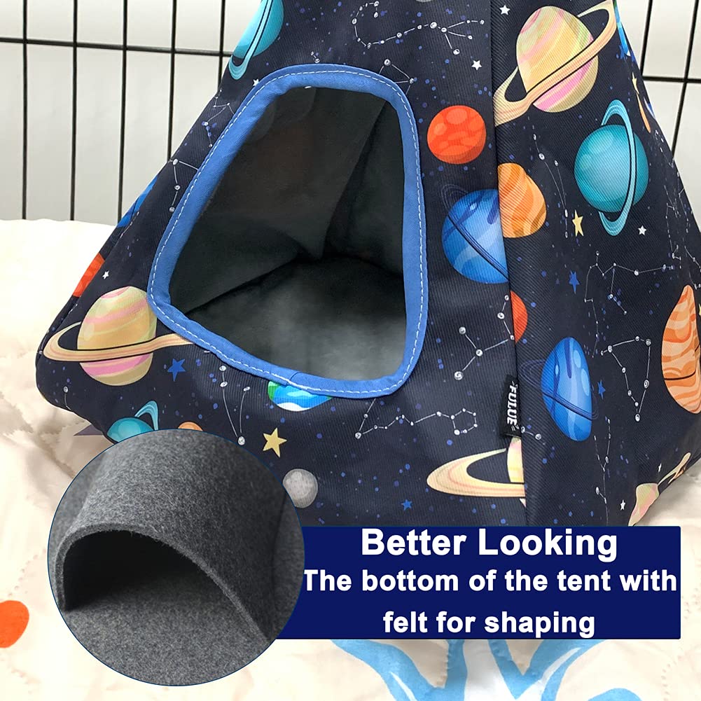 Durable Guinea Pig Hideout & Ferret Hammock - Chew-Resistant Small Pet Bed with Easy-Clean Design - Perfect for Hamsters, Rabbits & Rodents - Ideal for Cage Accessories & Playtime Comfort