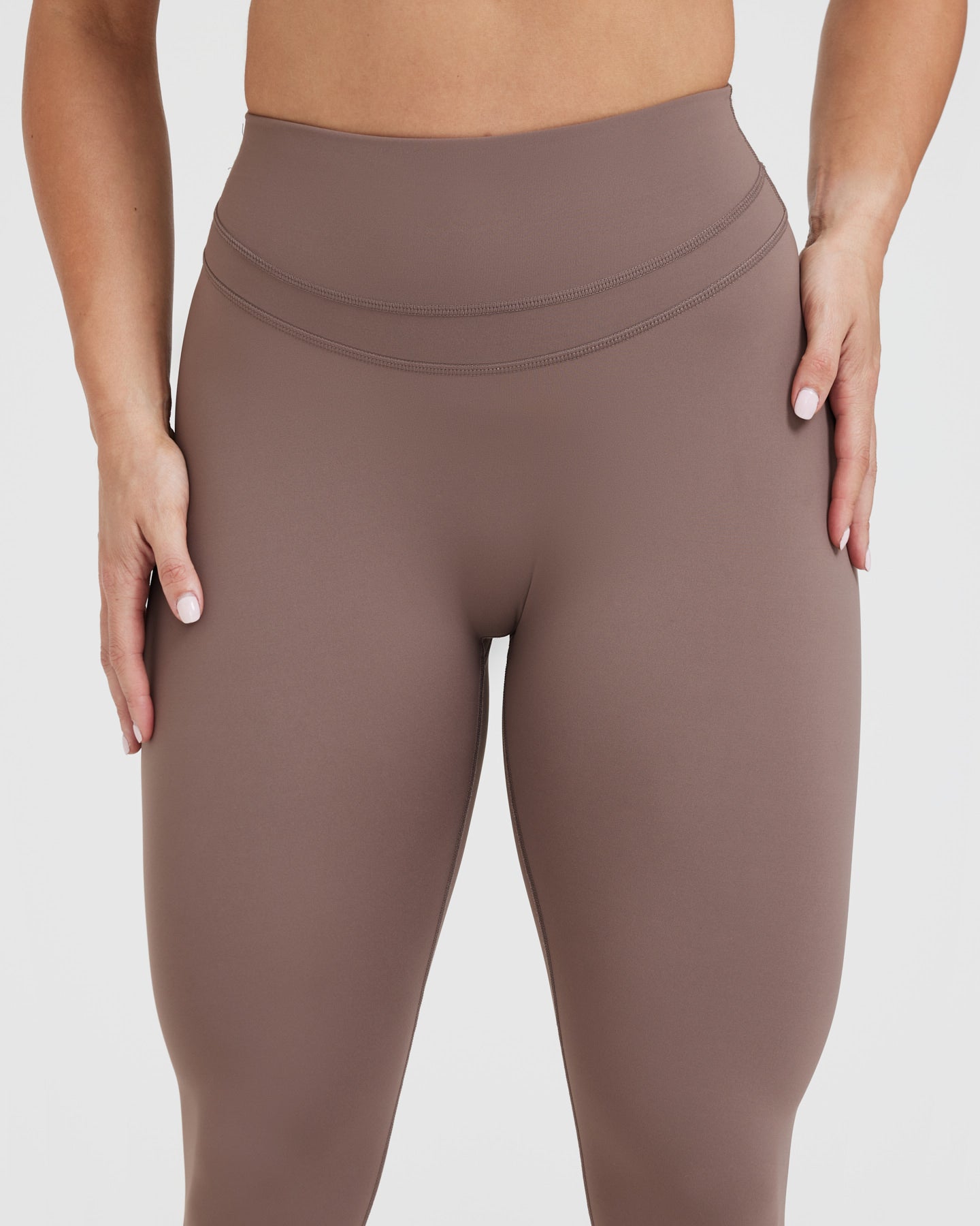 High Waisted Leggings for Women - Cool Brown Yoga Pants with Tummy Control | Perfect for Workouts, Yoga & Everyday Comfort