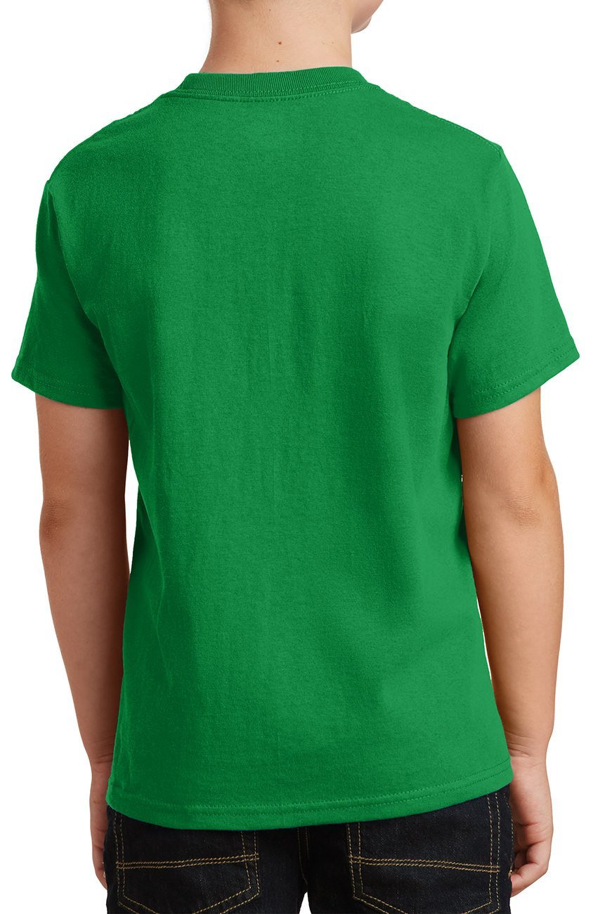 Youth Short Sleeve Soft Classic Core Cotton Tee - Comfortable Casual T-Shirt for Boys & Girls - Perfect for School, Playdates & Everyday Wear