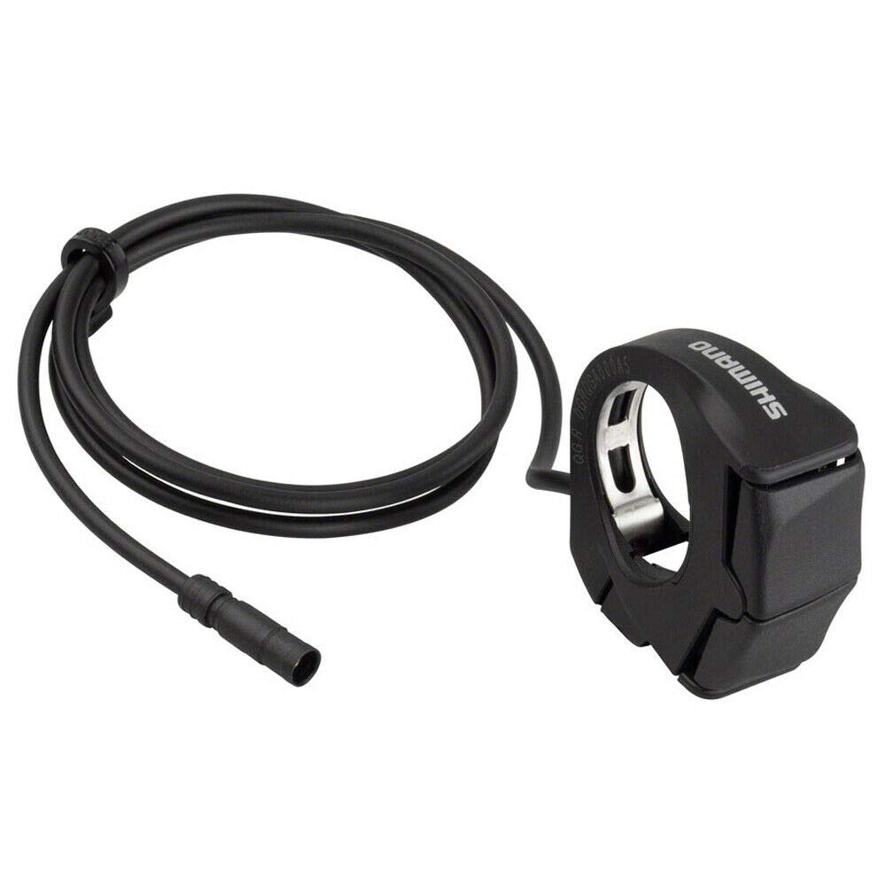 Shimano STEPS SW-E7000-R Right Hand E-Bike Shifter for SEIS Shift with 700mm E-Tube Wire - Compatible with Electric Bikes & Mountain Bikes