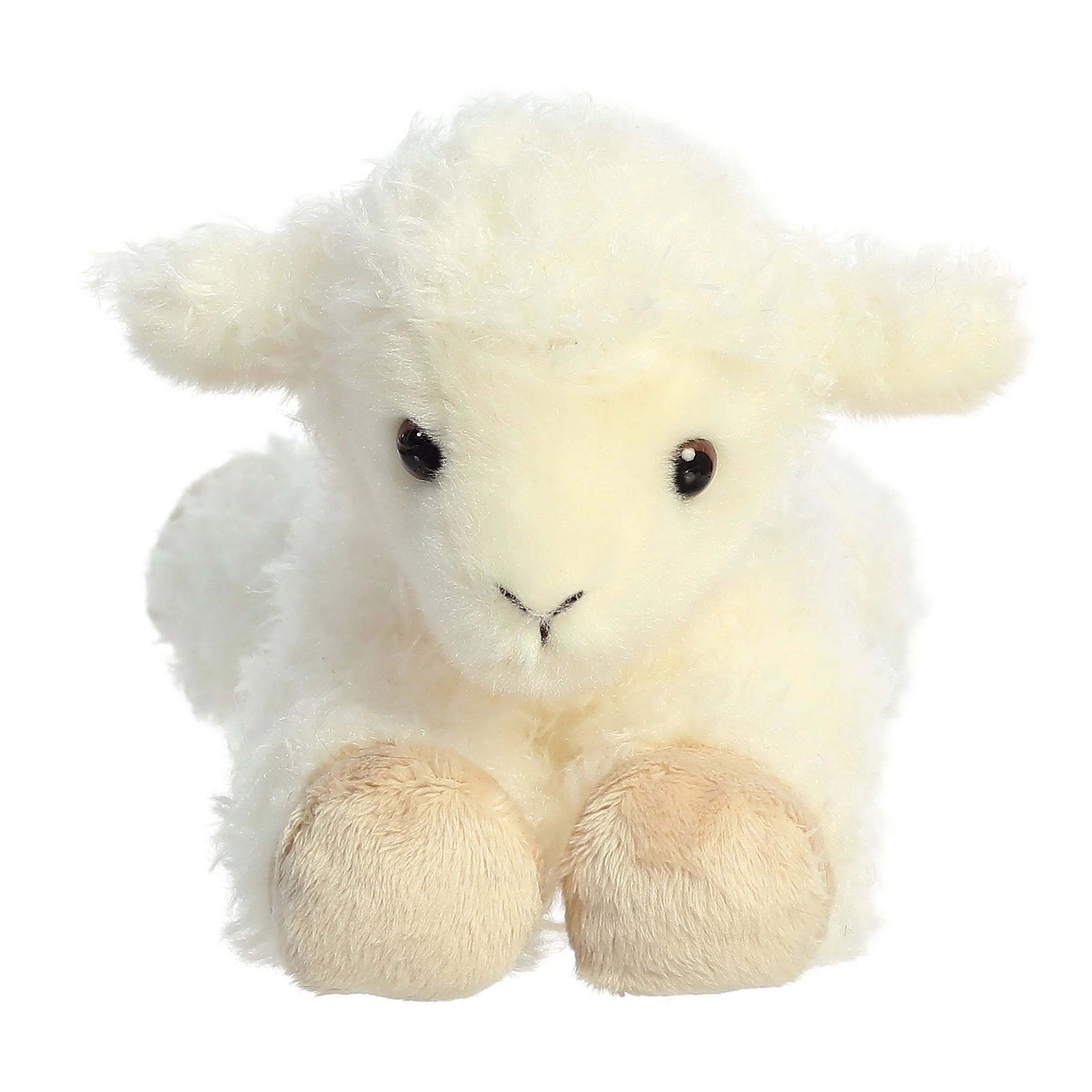 Luna Lamb 8 - Soft Plush Stuffed Animal Toy for Kids, Cute & Cuddly Gift for Baby Shower, Birthday, Nursery Decor | Perfect for Bedtime, Playtime & Comfort